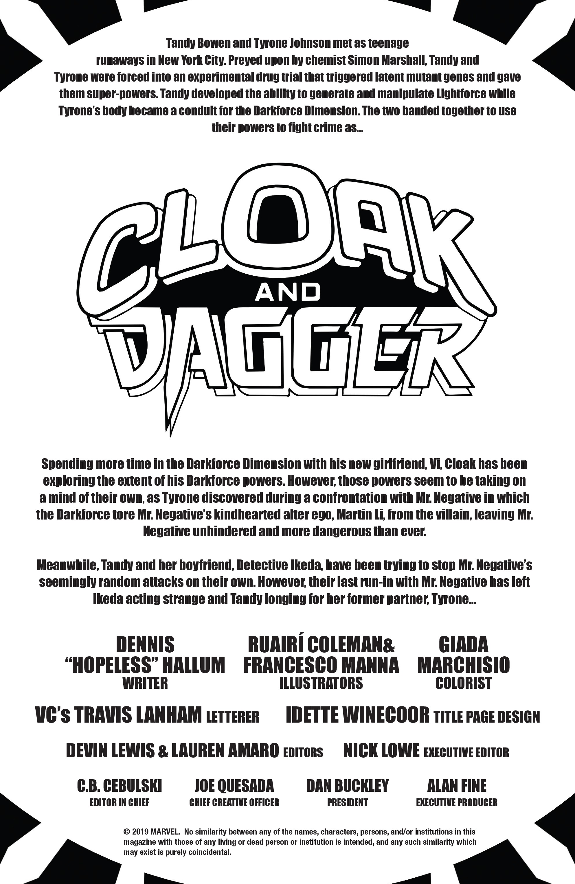 Cloak and Dagger: Negative Exposure (2018-2019): Chapter 3 - Page 2