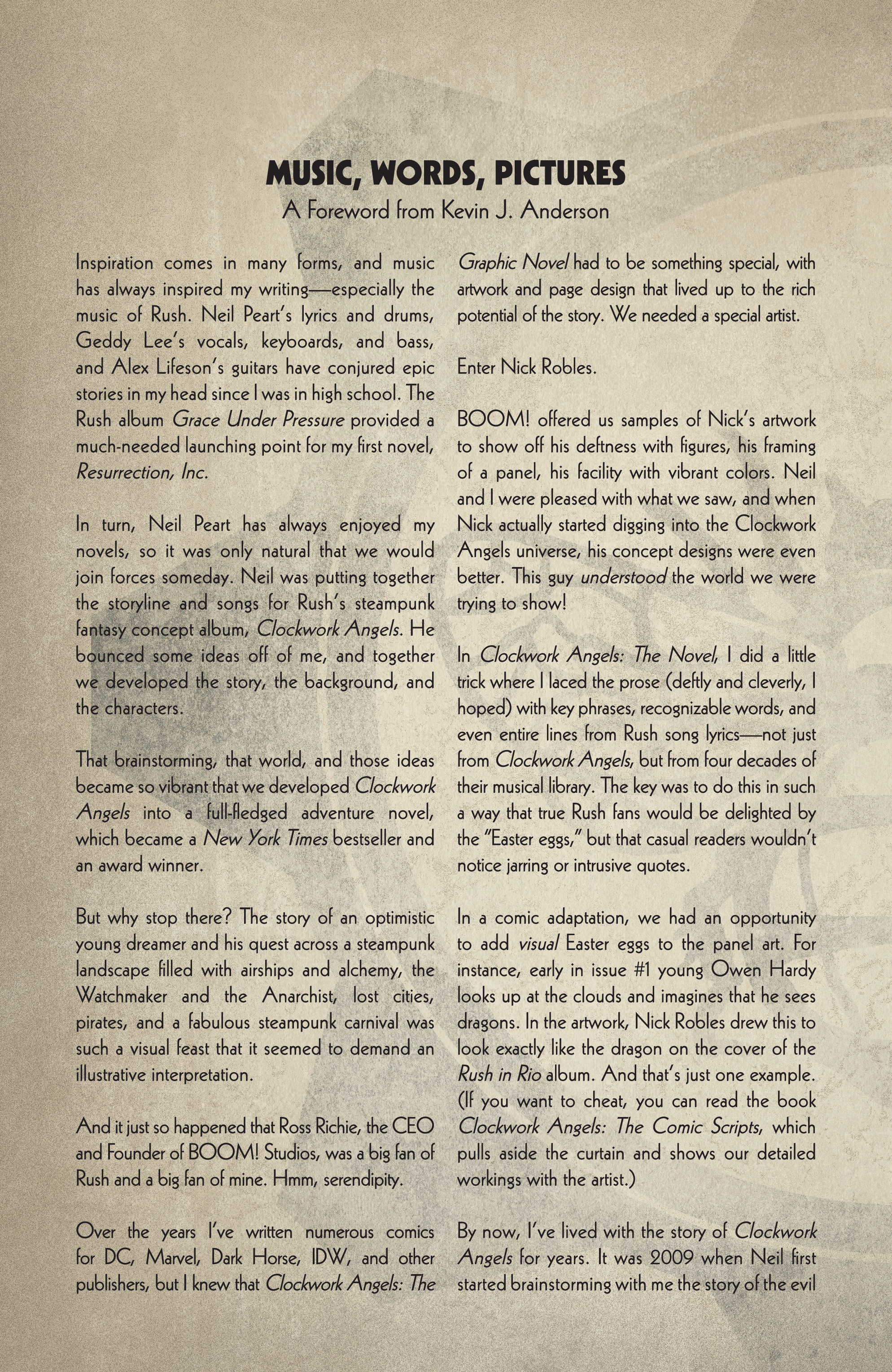 Clockwork Angels (2015) issue TPB - Page 5