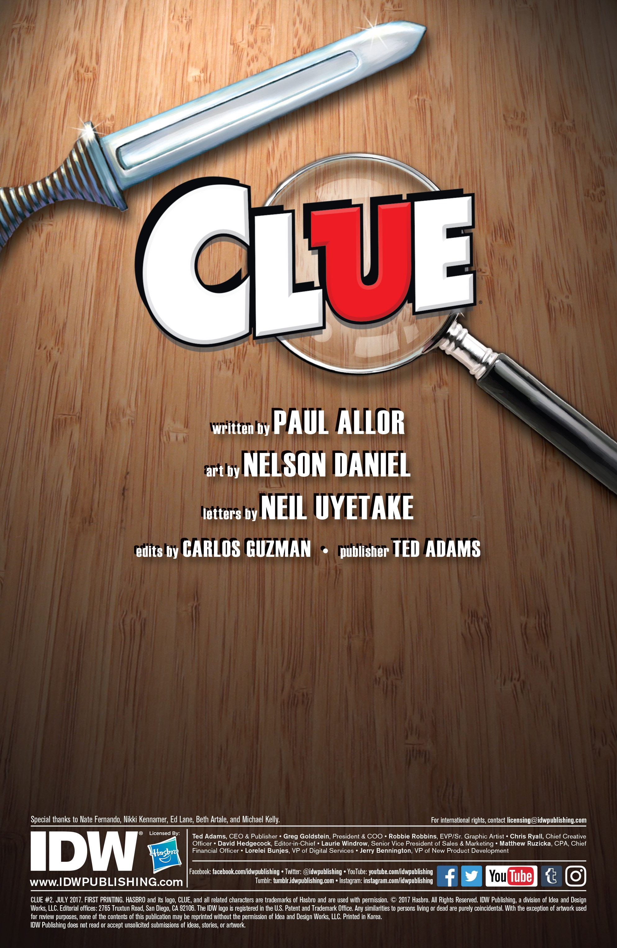 Clue (2017) issue 2 - Page 2