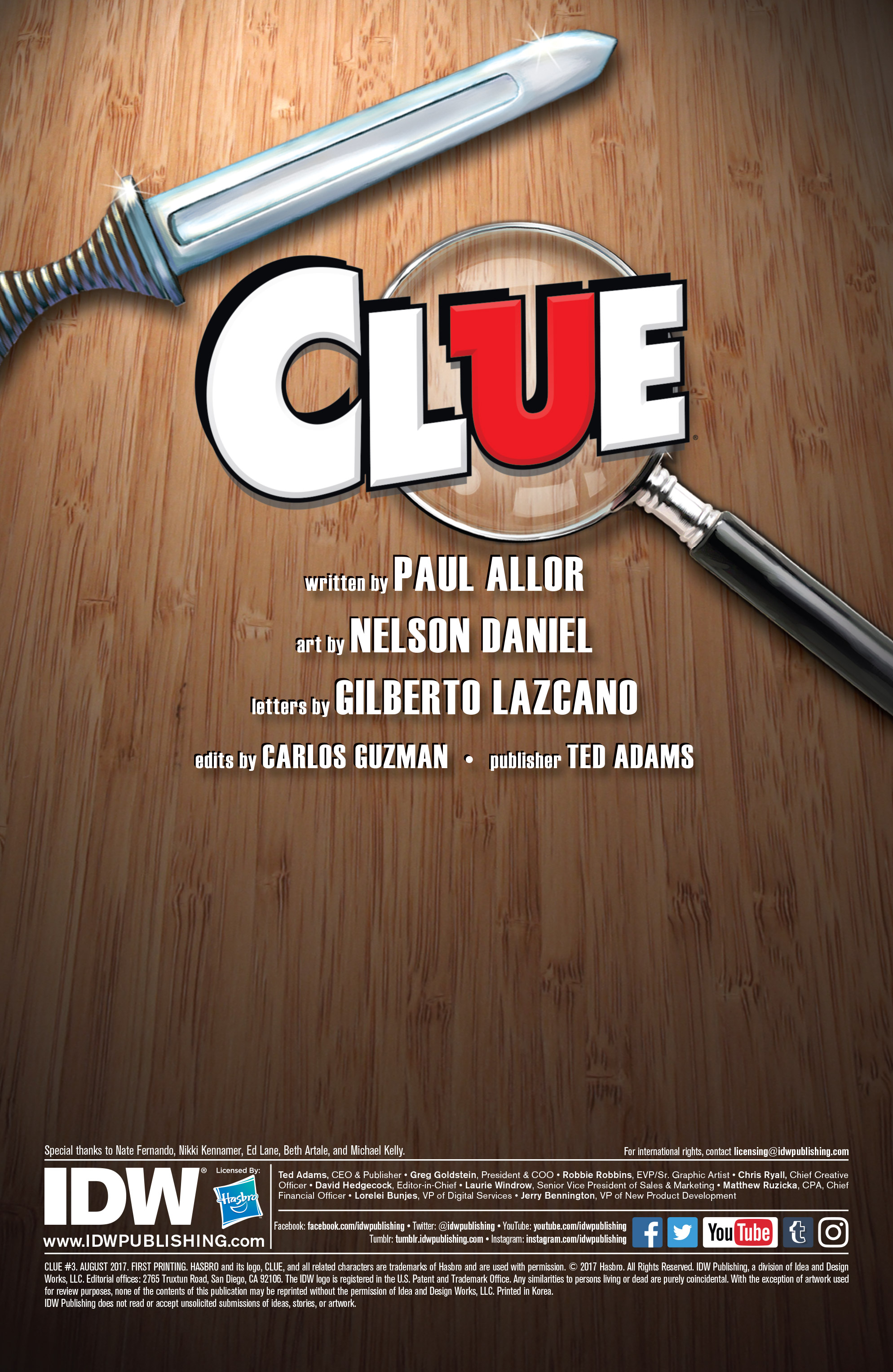 Clue (2017): Chapter 3 - Page 2