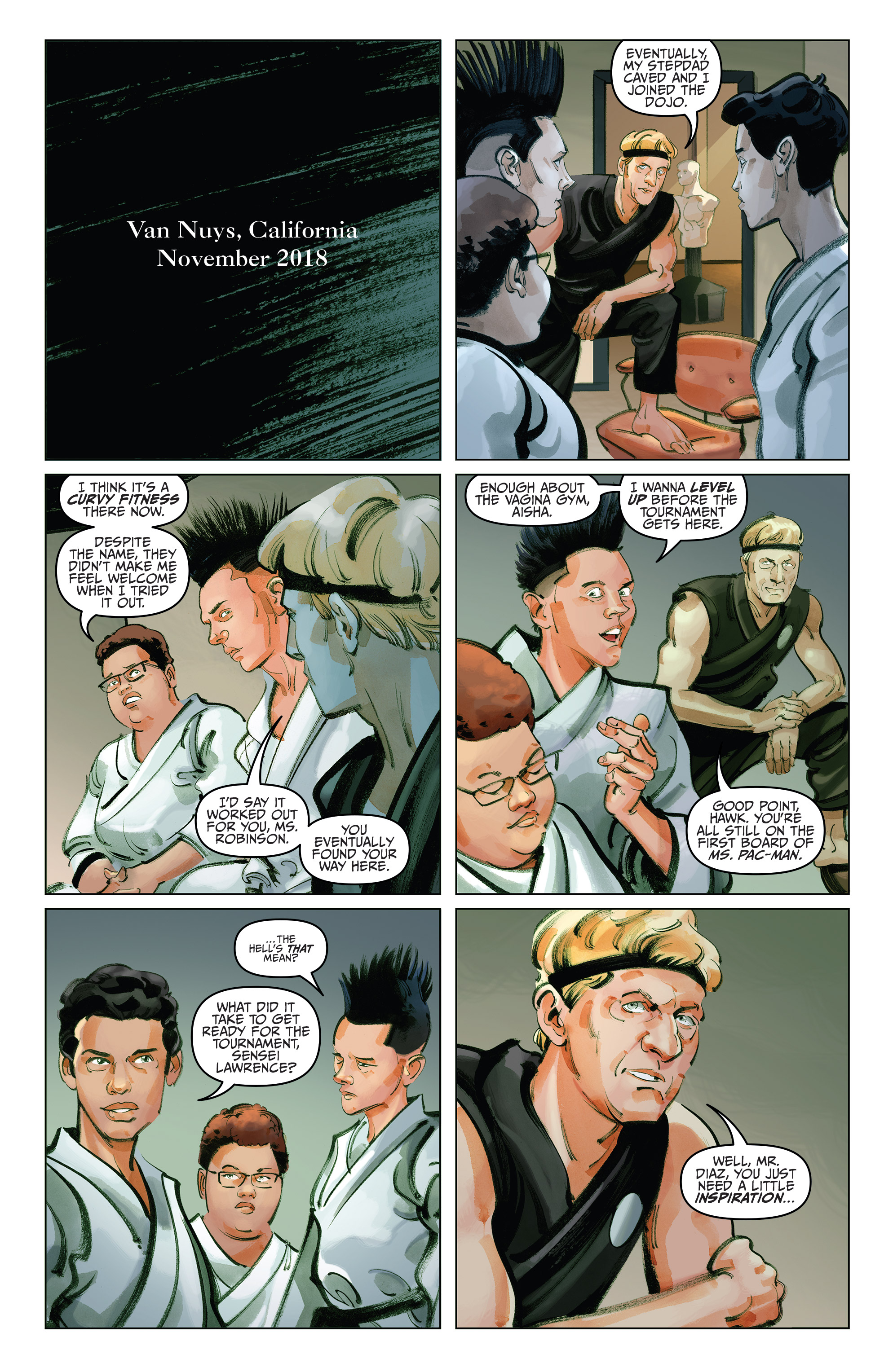 Cobra Kai: The Karate Kid Saga Continues (2019-) issue 1 - Page 7