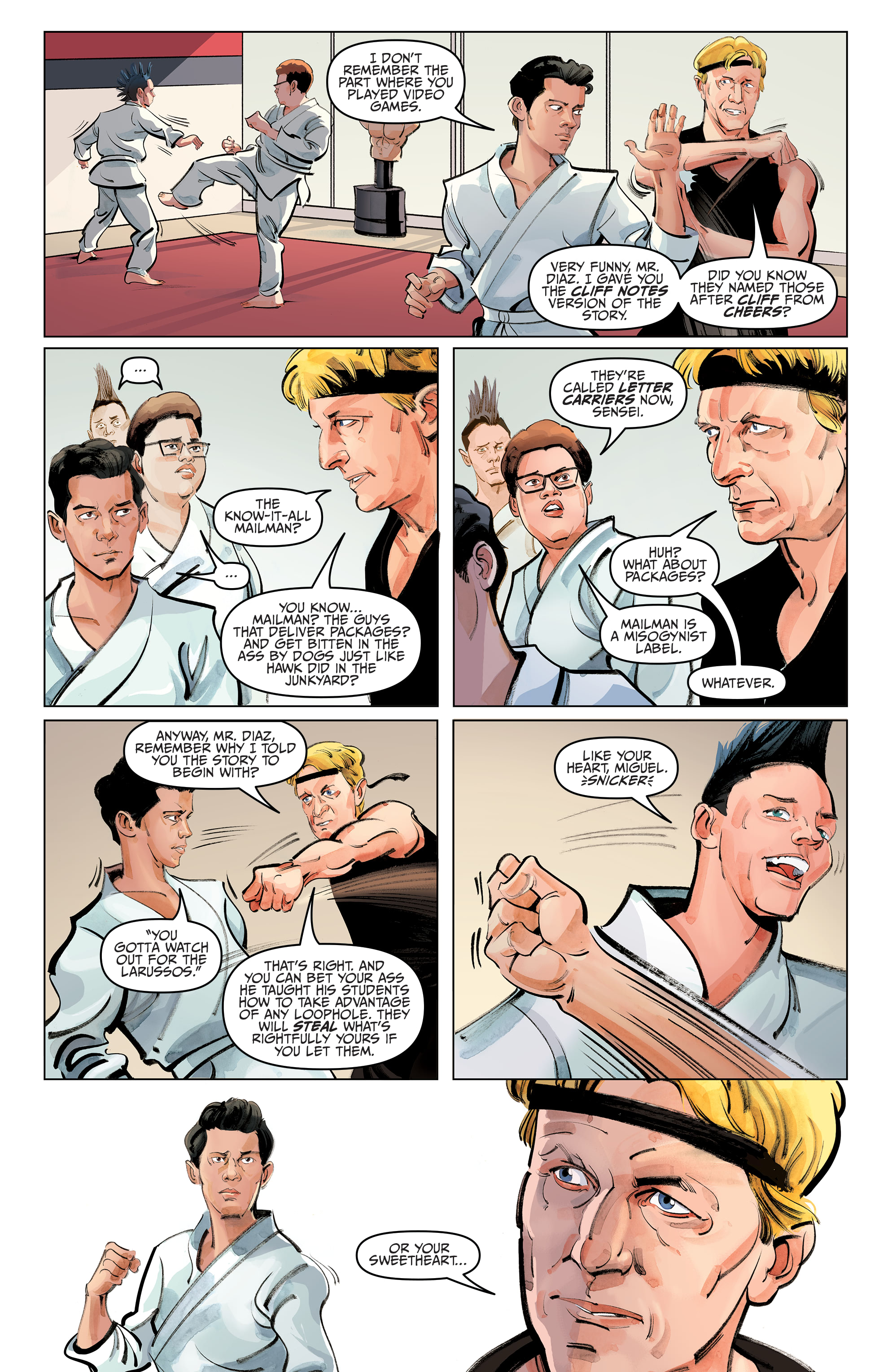 Cobra Kai: The Karate Kid Saga Continues (2019-) issue 3 - Page 4