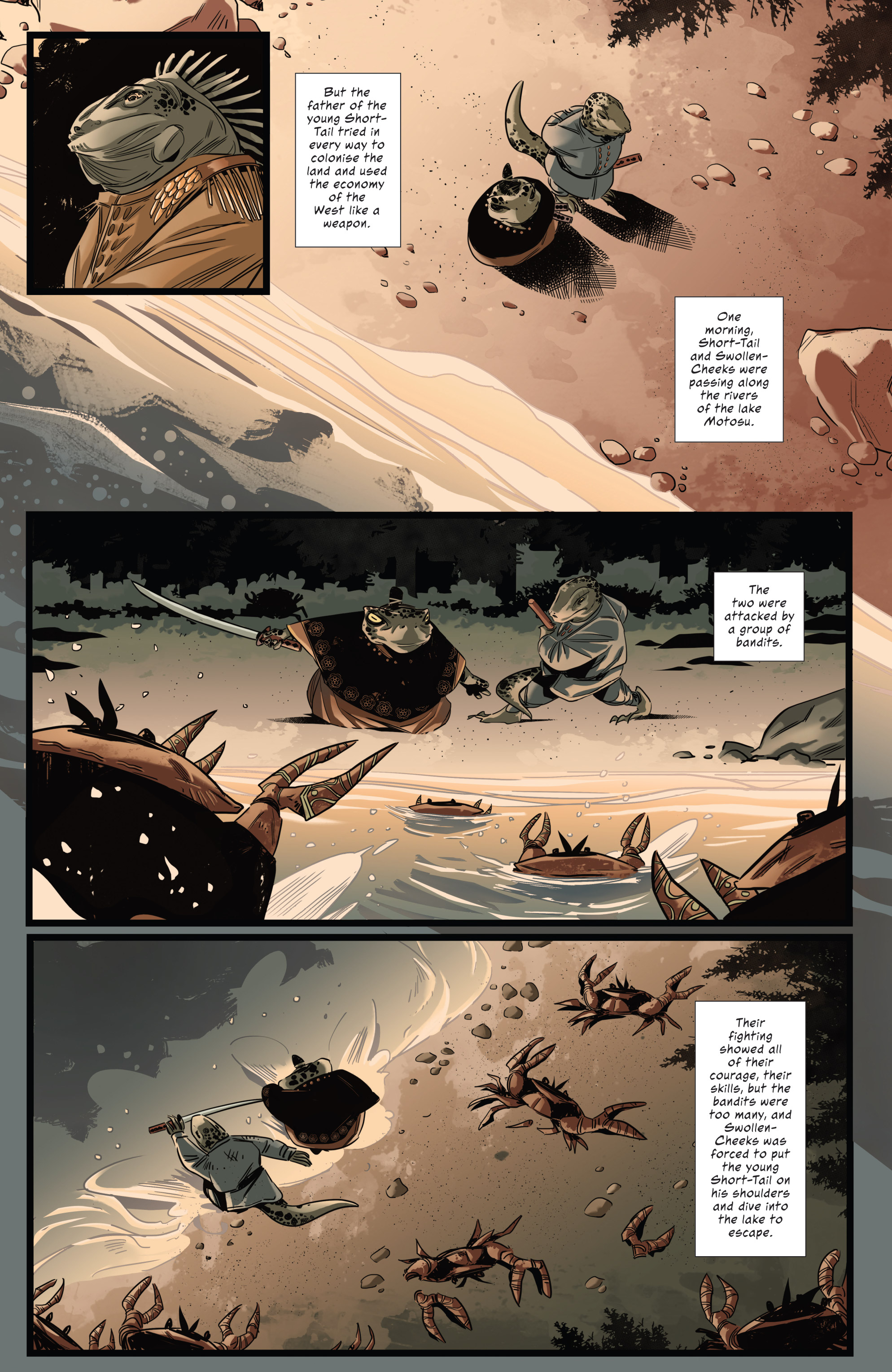 Cold Blood Samurai (2019) issue TPB - Page 8