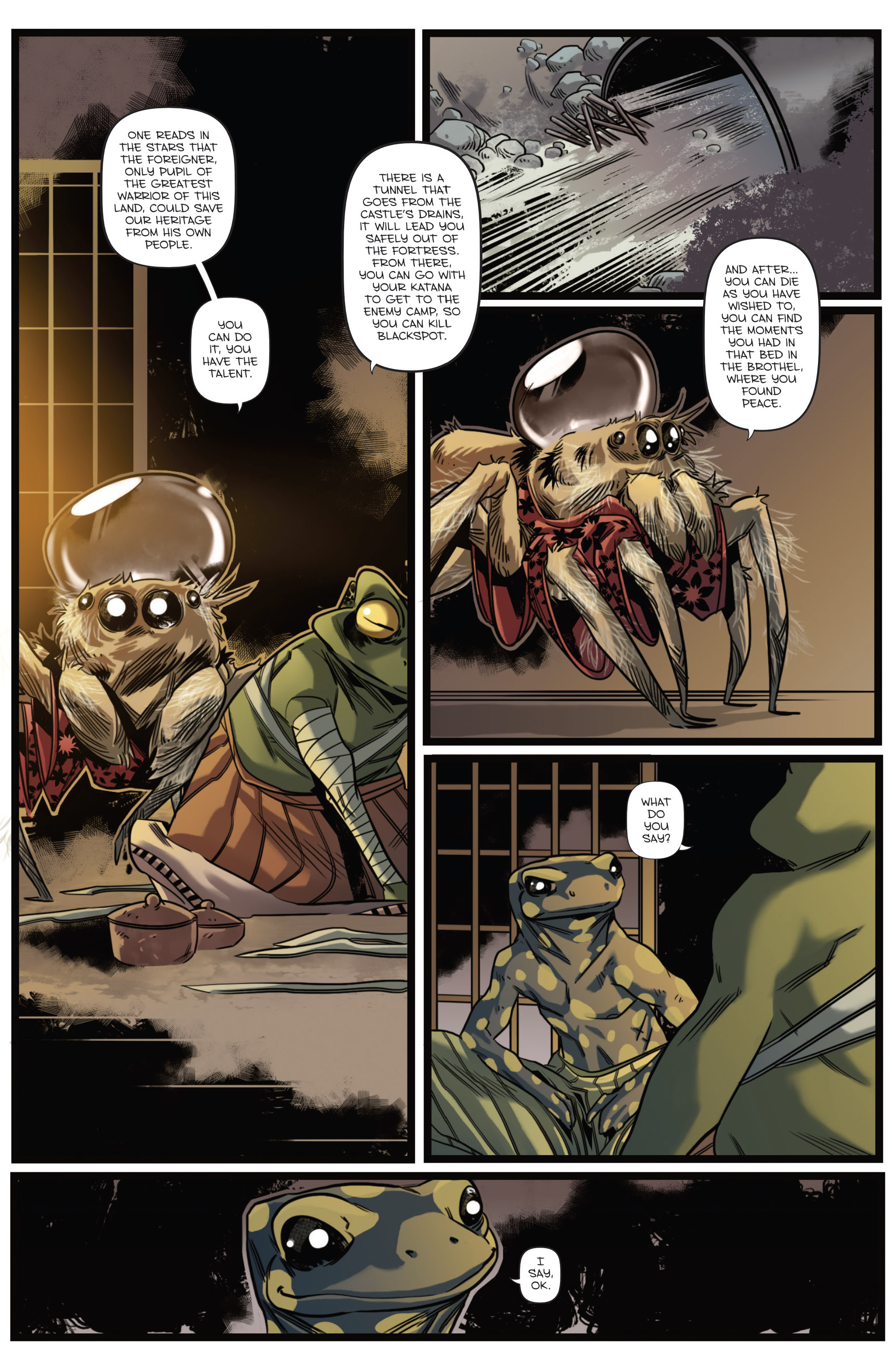 Cold Blood Samurai (2019) issue TPB - Page 110