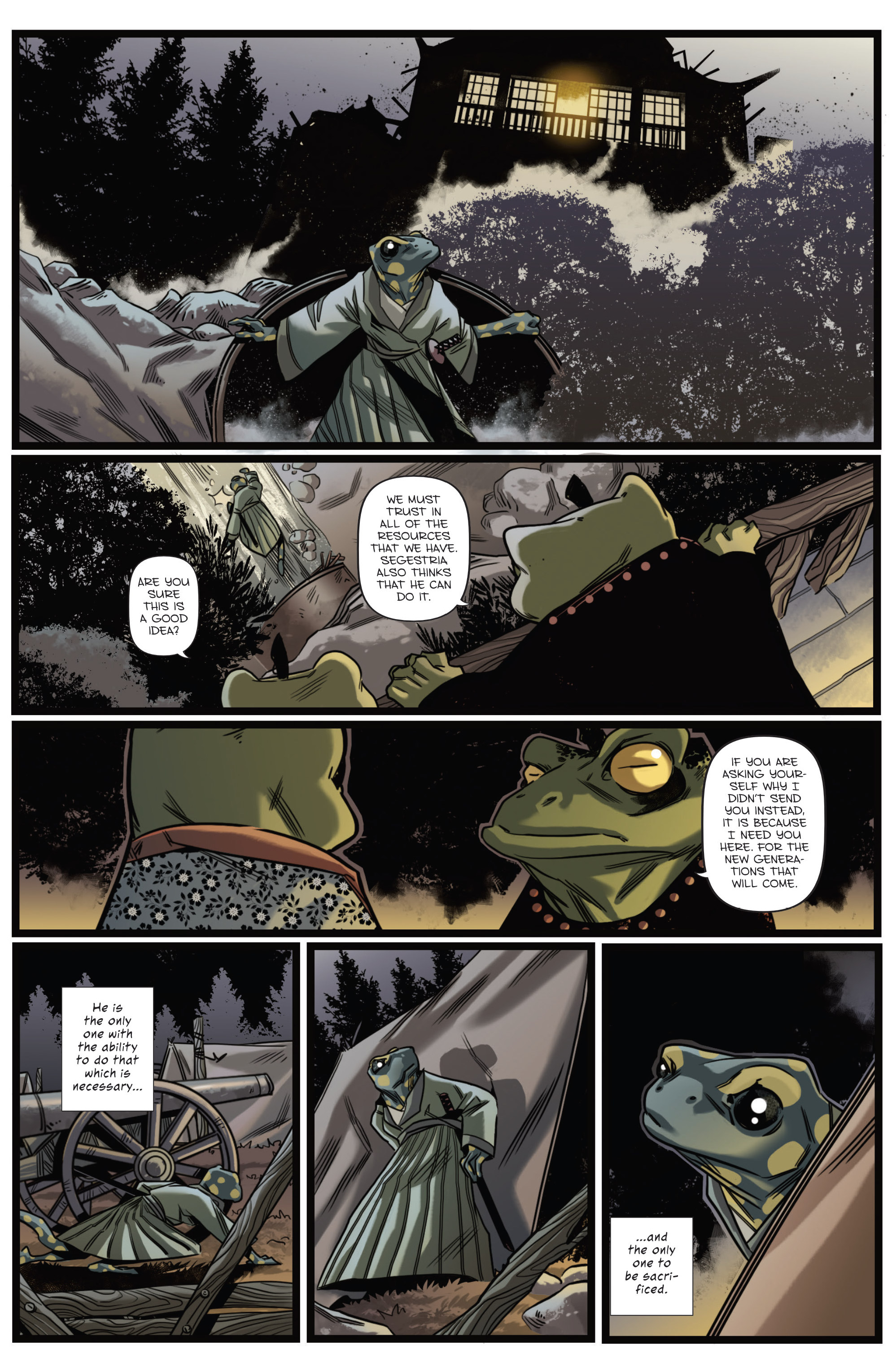 Cold Blood Samurai (2019) issue TPB - Page 112