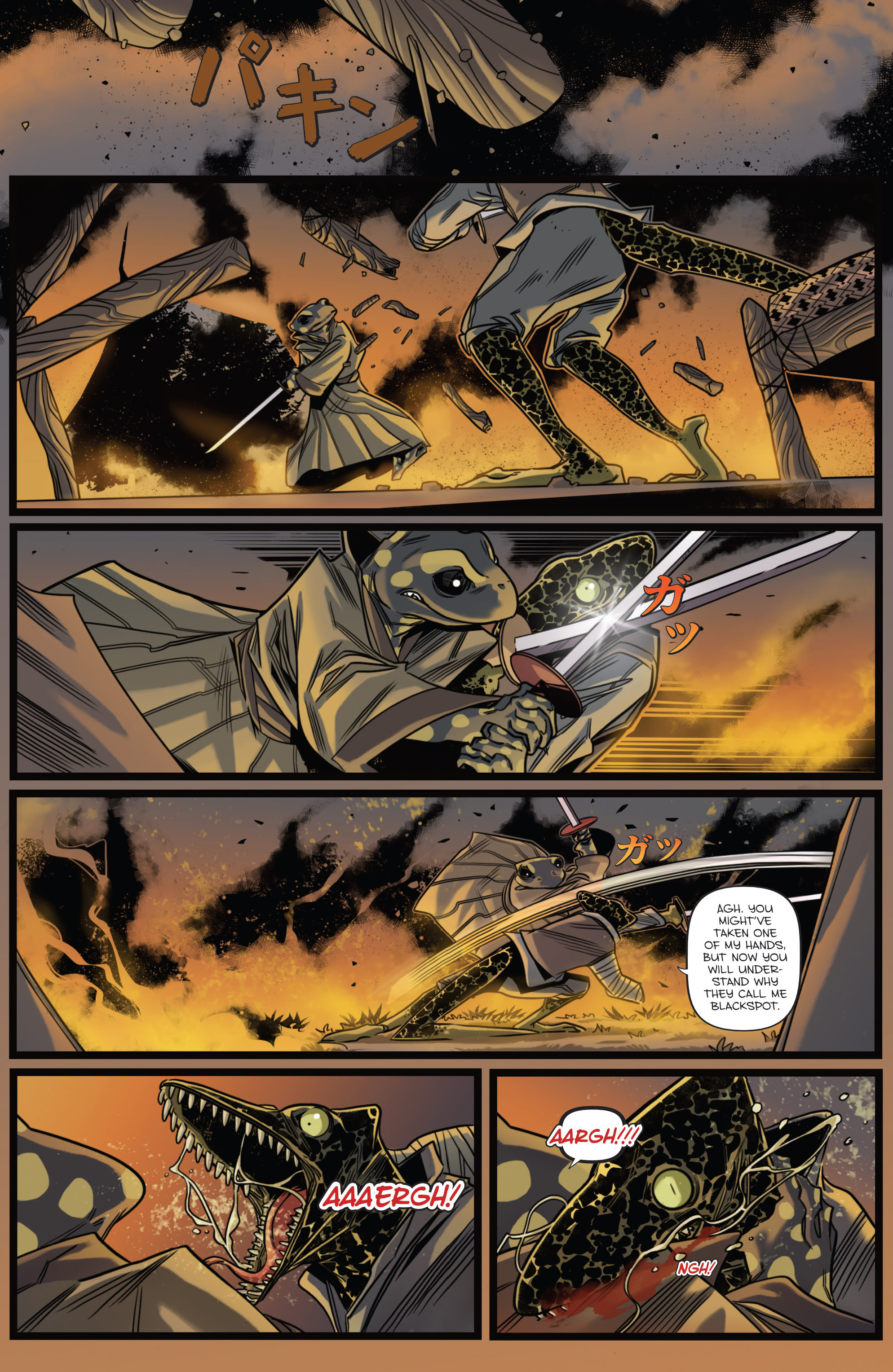 Cold Blood Samurai (2019) issue TPB - Page 121