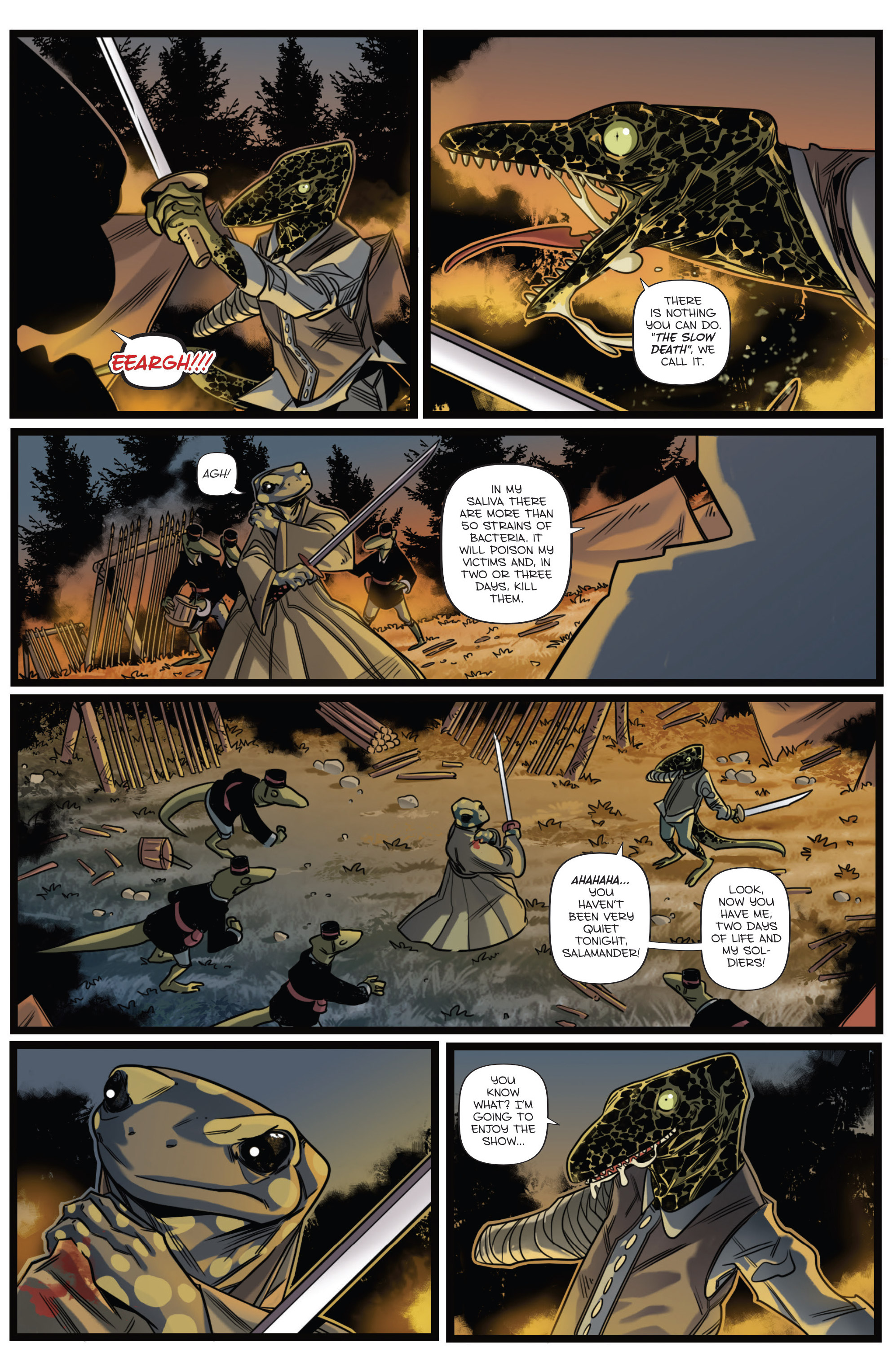 Cold Blood Samurai (2019) issue TPB - Page 122