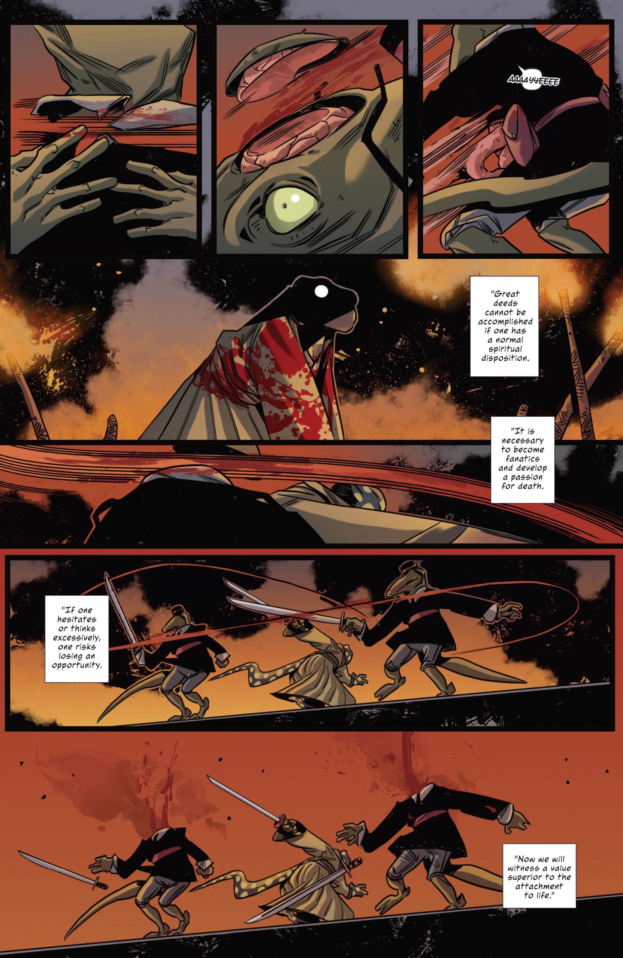 Cold Blood Samurai (2019) issue TPB - Page 125