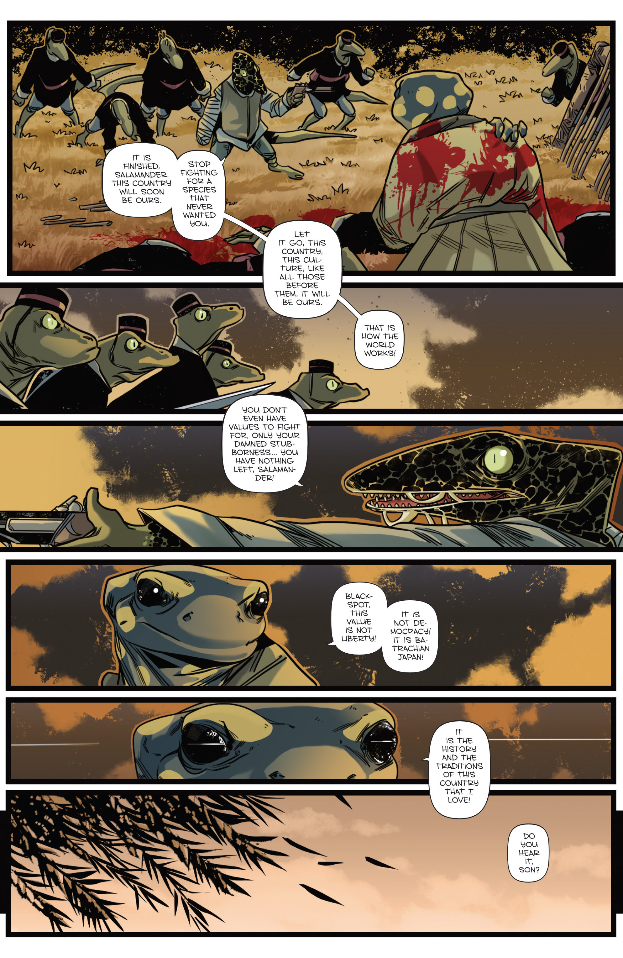 Cold Blood Samurai (2019) issue TPB - Page 127