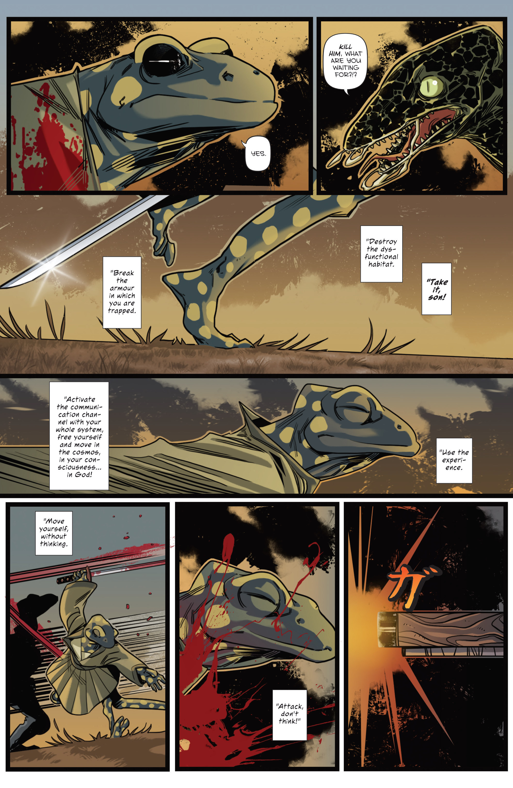 Cold Blood Samurai (2019) issue TPB - Page 128