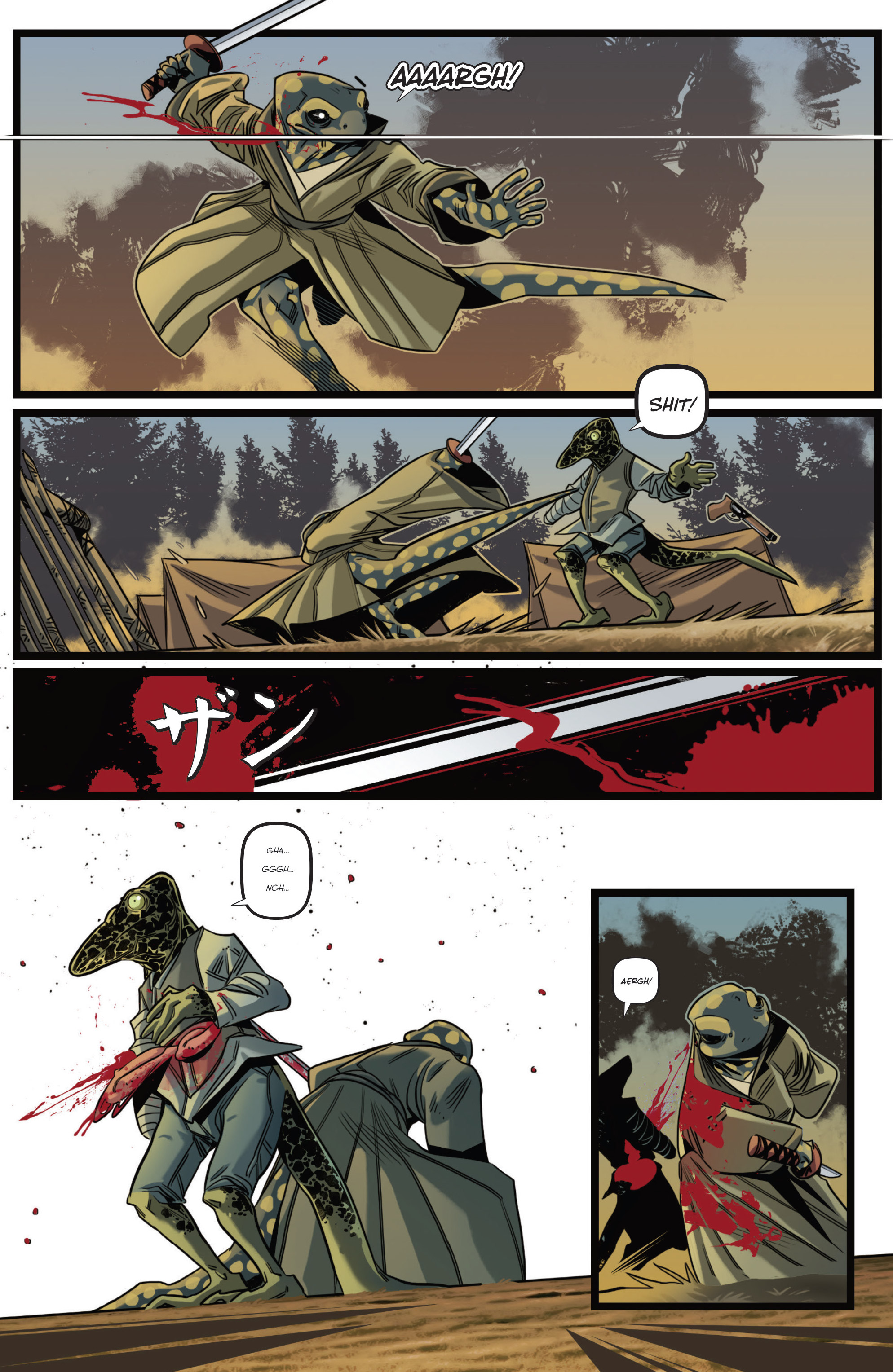 Cold Blood Samurai (2019) issue TPB - Page 129