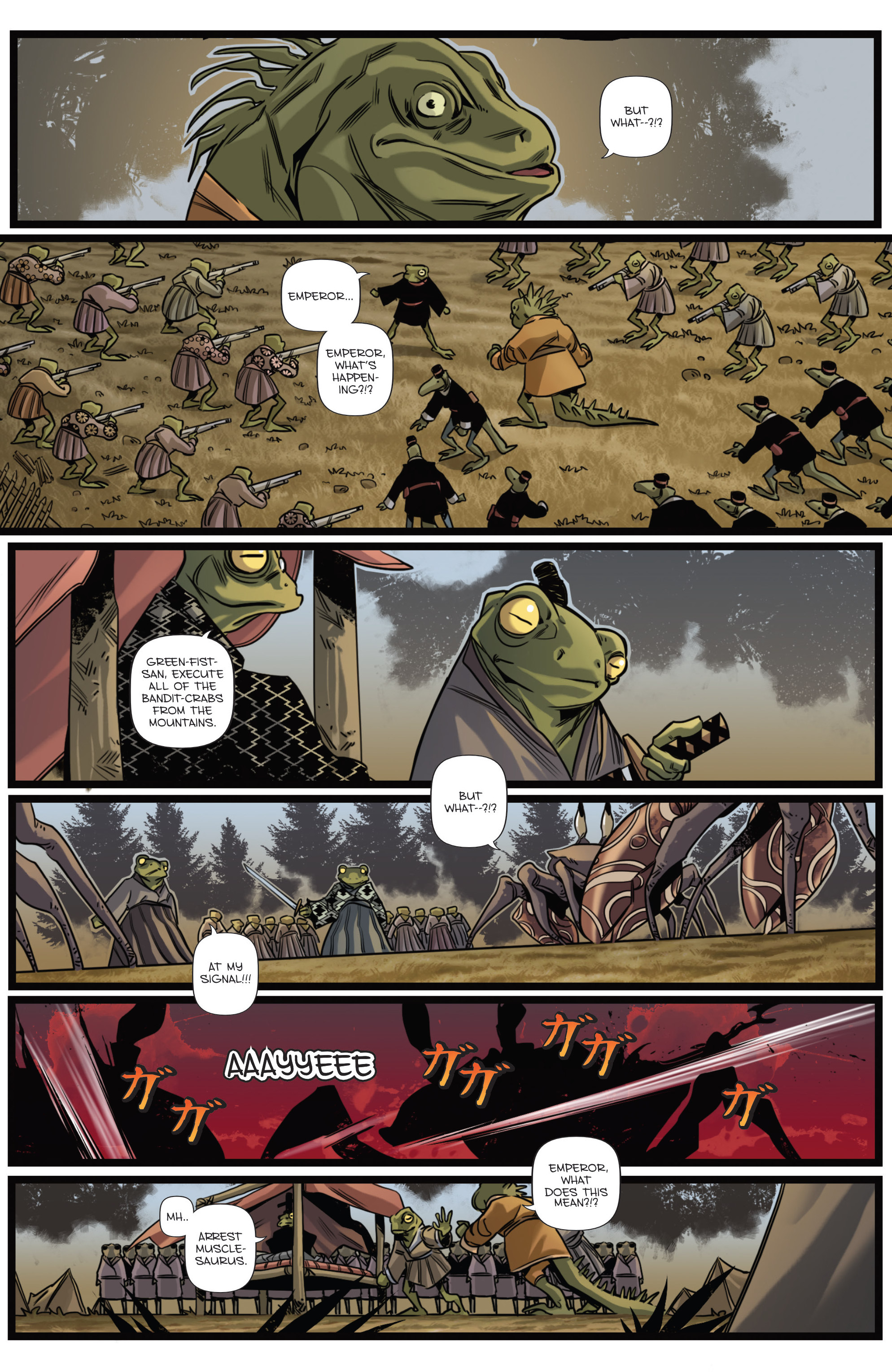 Cold Blood Samurai (2019) issue TPB - Page 135