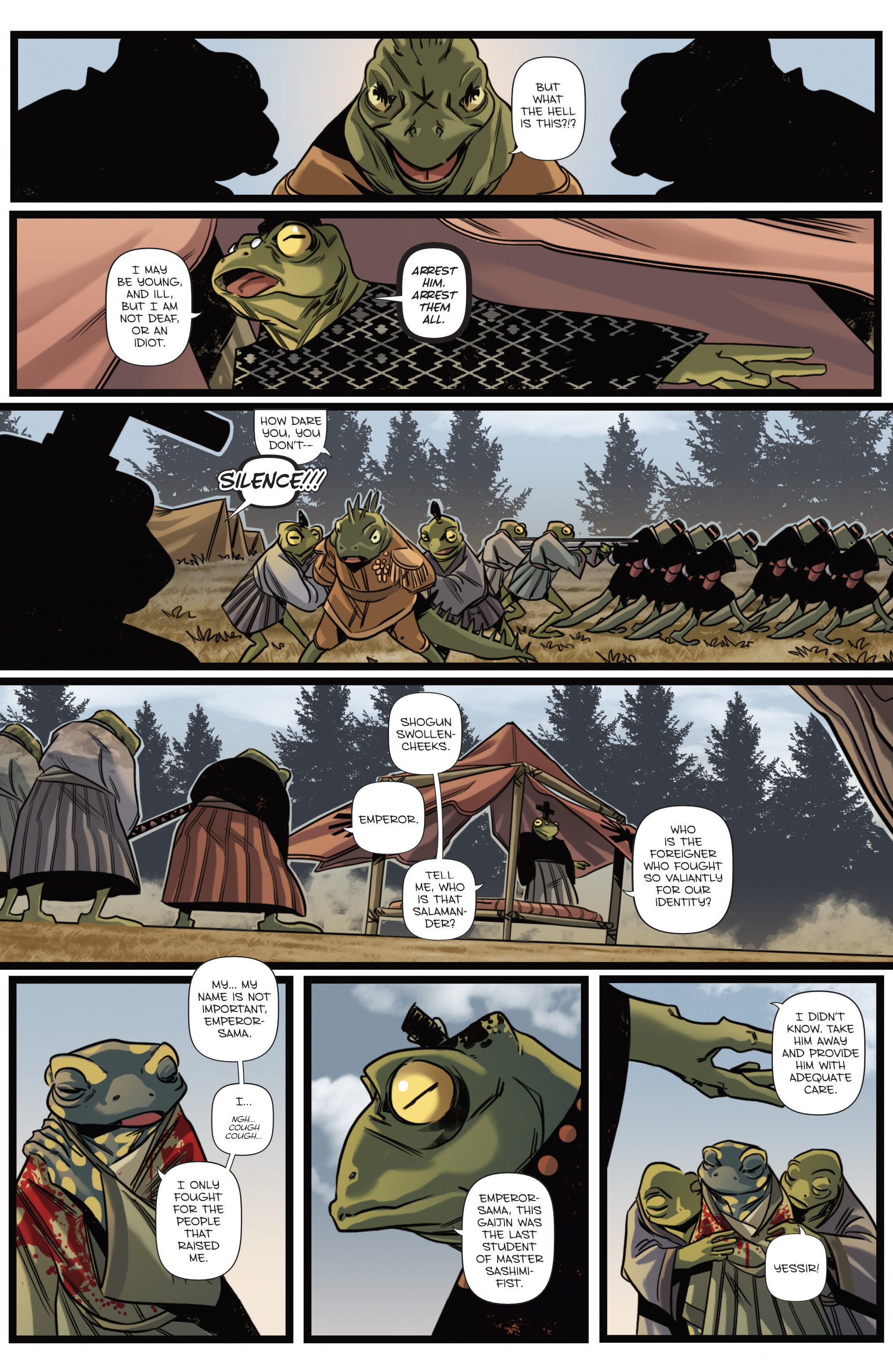 Cold Blood Samurai (2019) issue TPB - Page 136