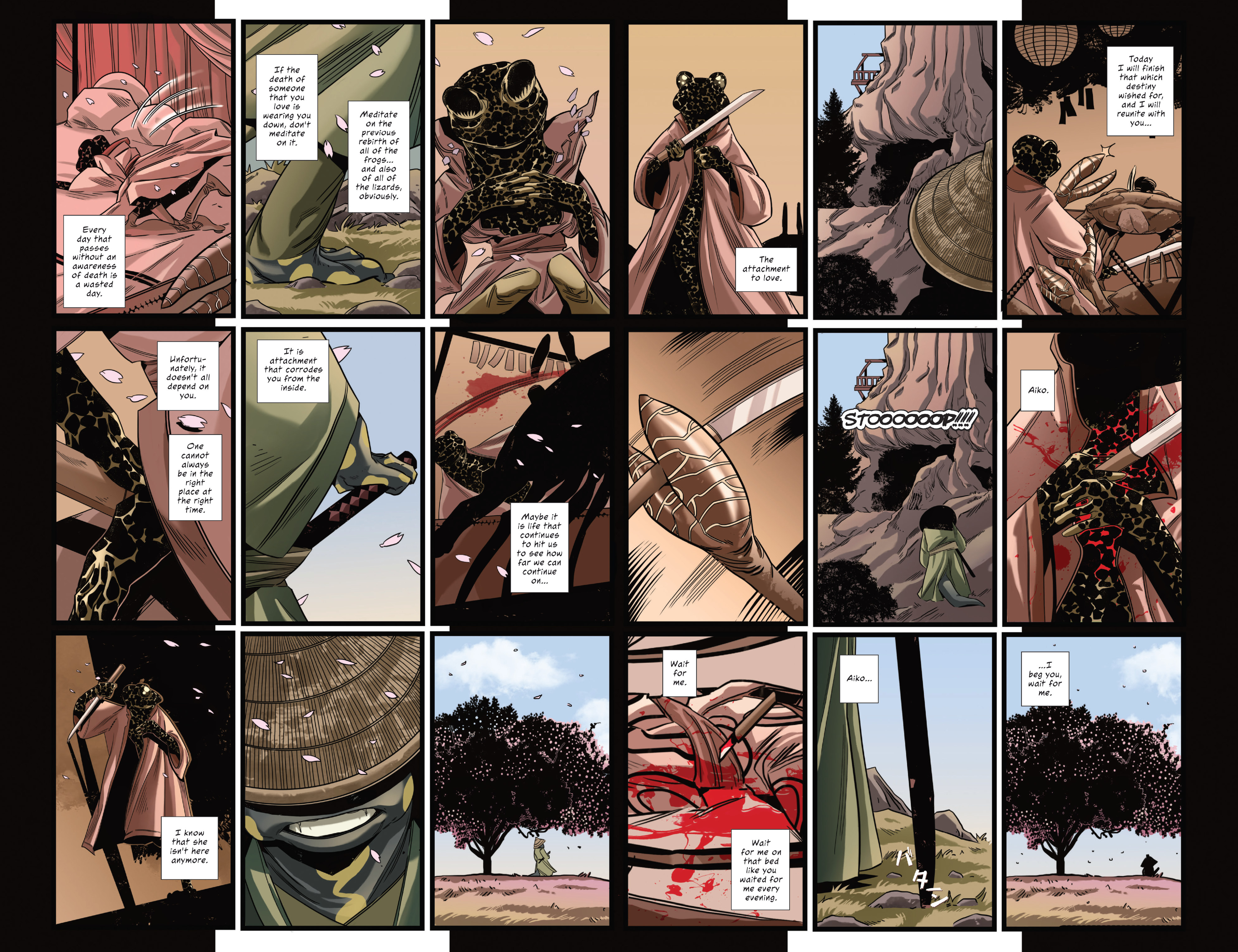 Cold Blood Samurai (2019) issue TPB - Page 36