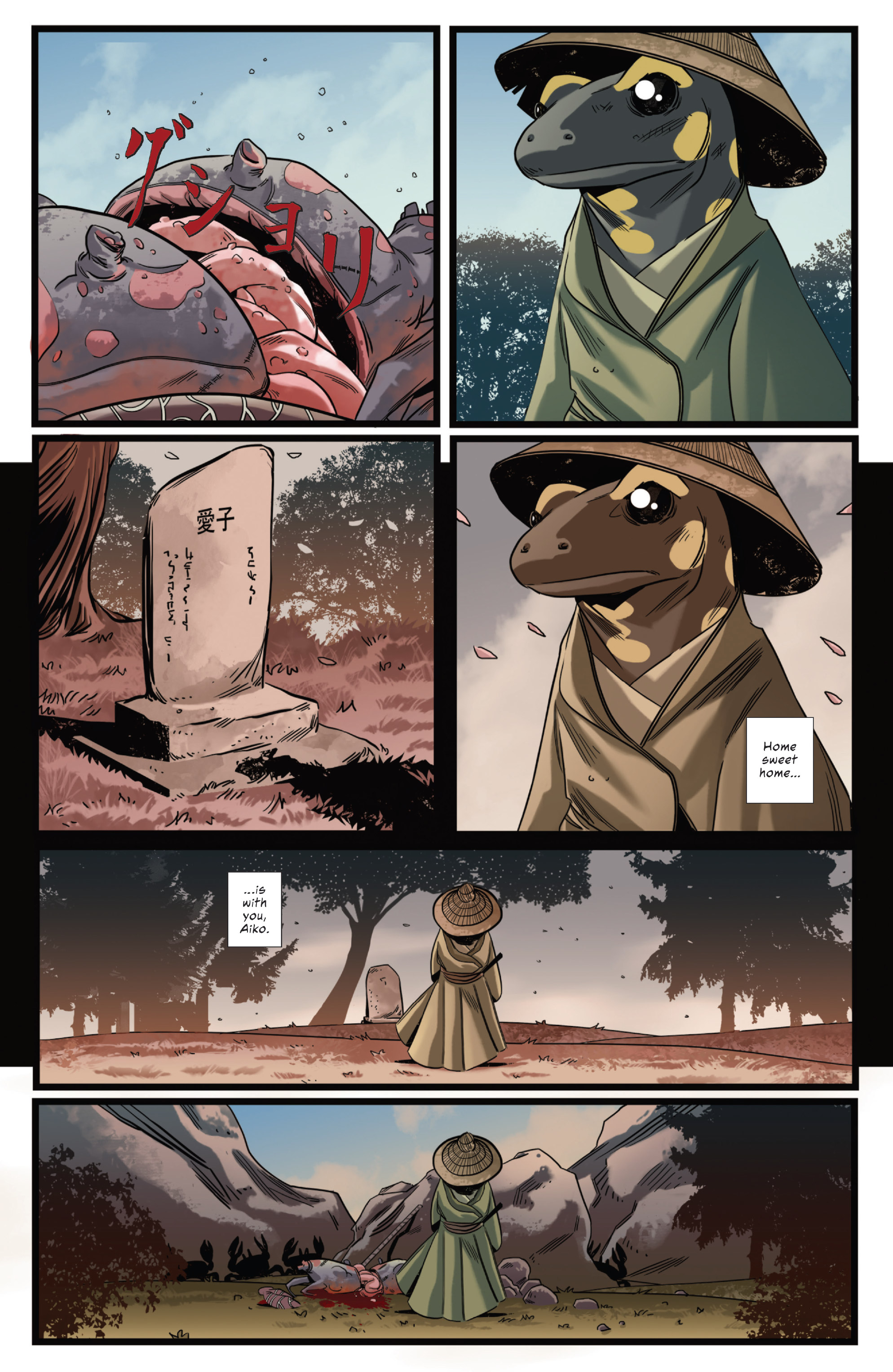 Cold Blood Samurai (2019) issue TPB - Page 44