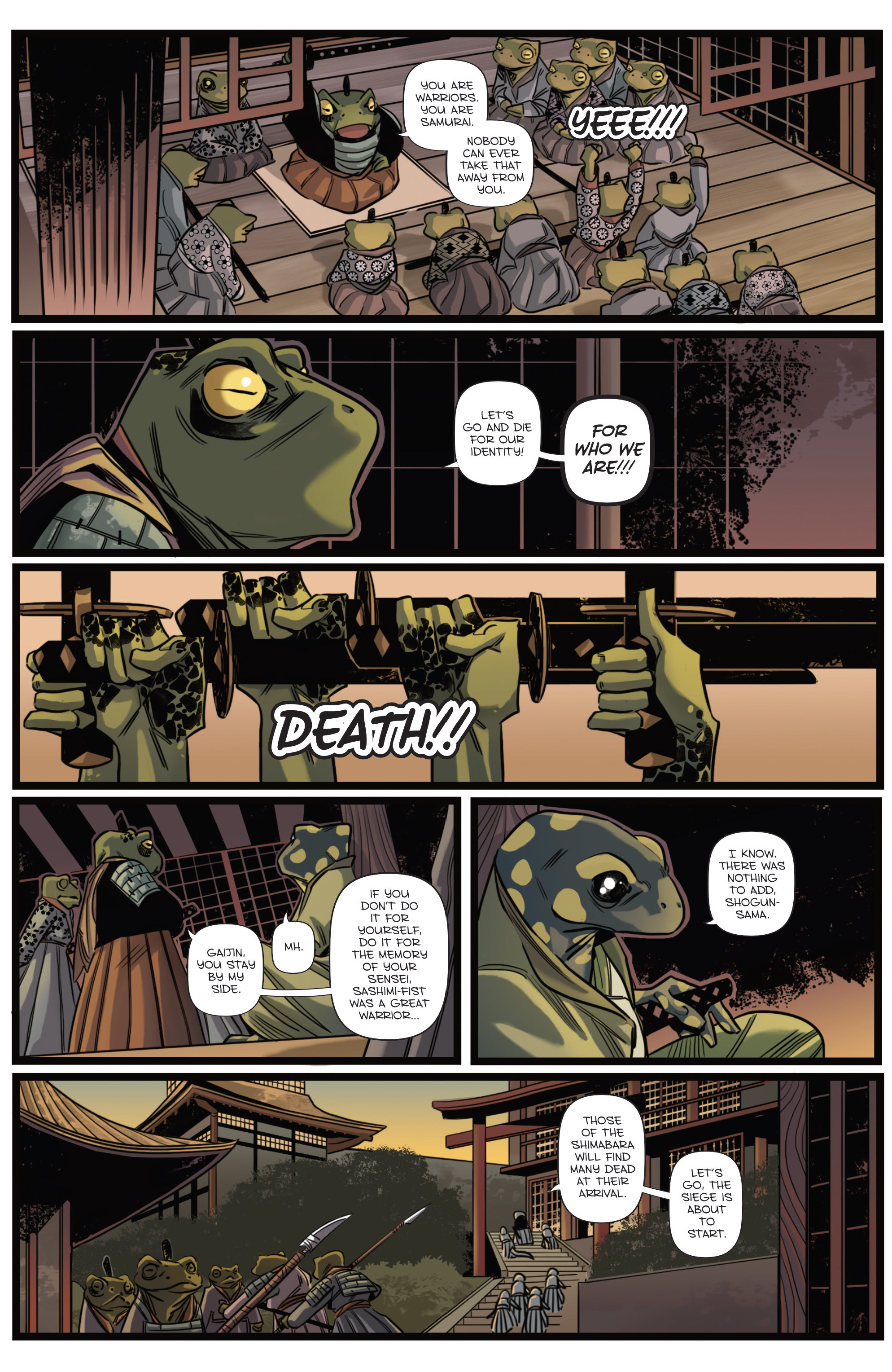 Cold Blood Samurai (2019) issue TPB - Page 99