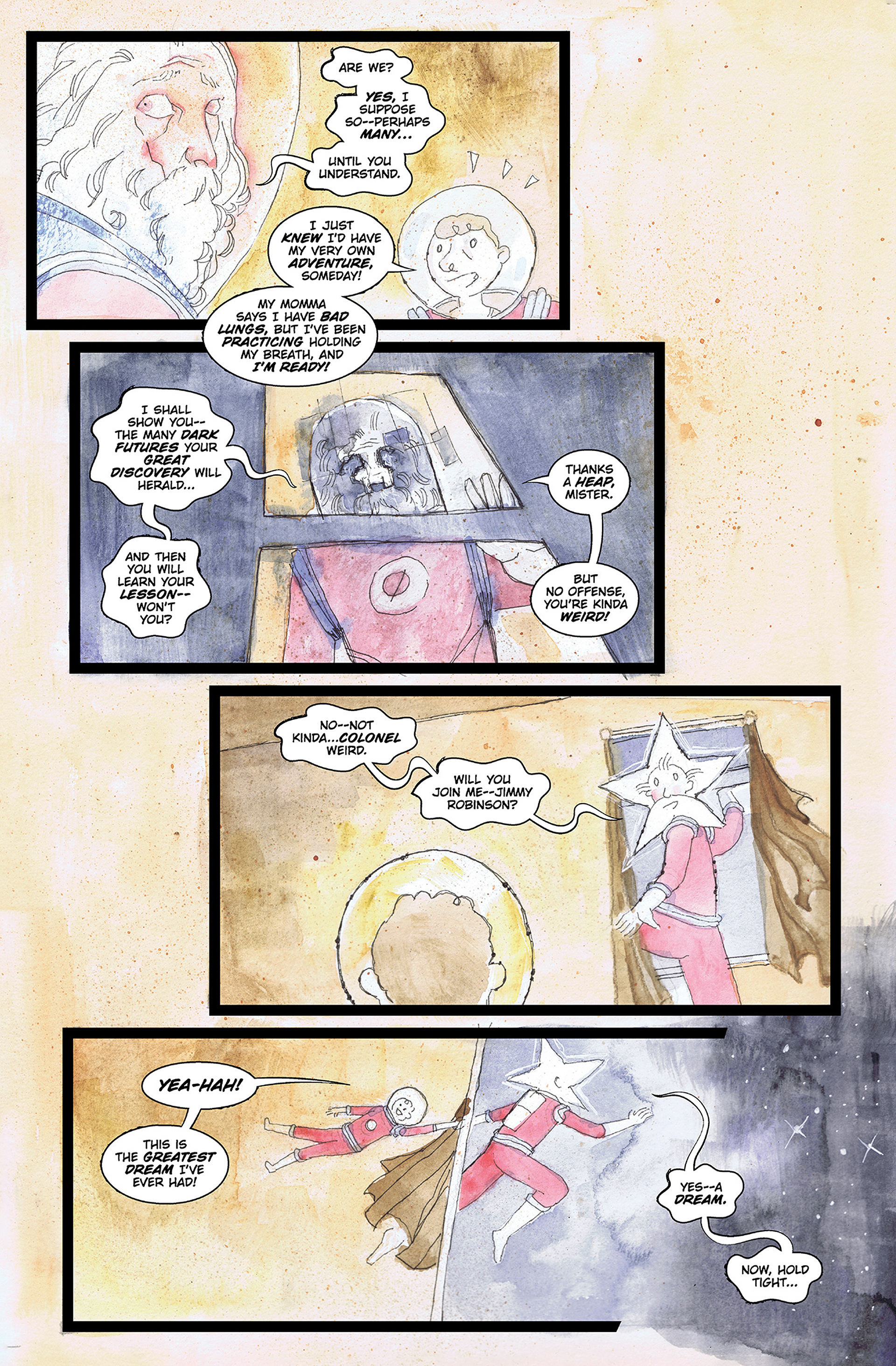 Colonel Weird and Little Andromeda (2023) issue HC - Page 34