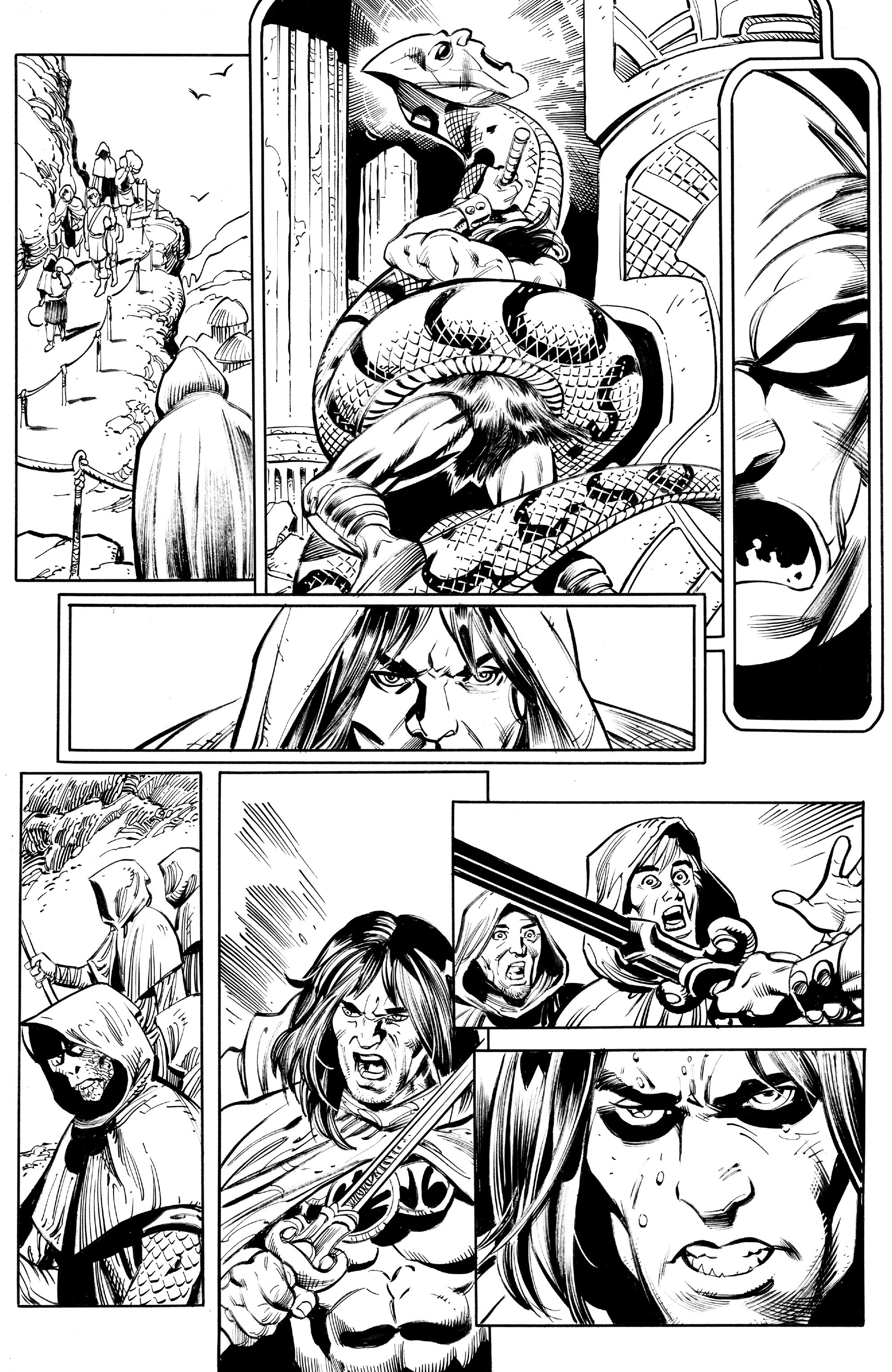 Conan: Serpent War (2019-) issue Director's Cut 1 - Page 114