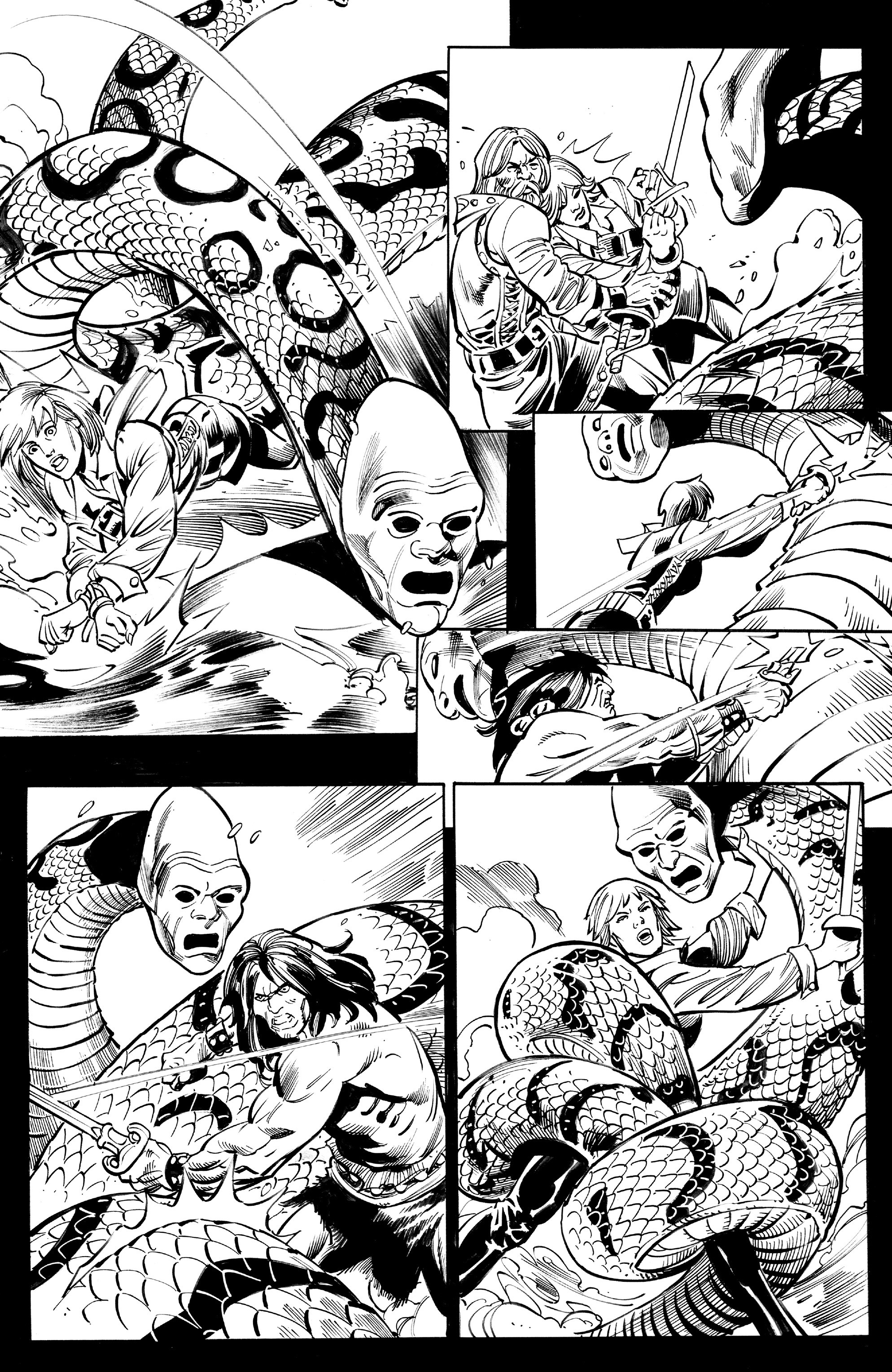 Conan: Serpent War (2019-) issue Director's Cut 1 - Page 129