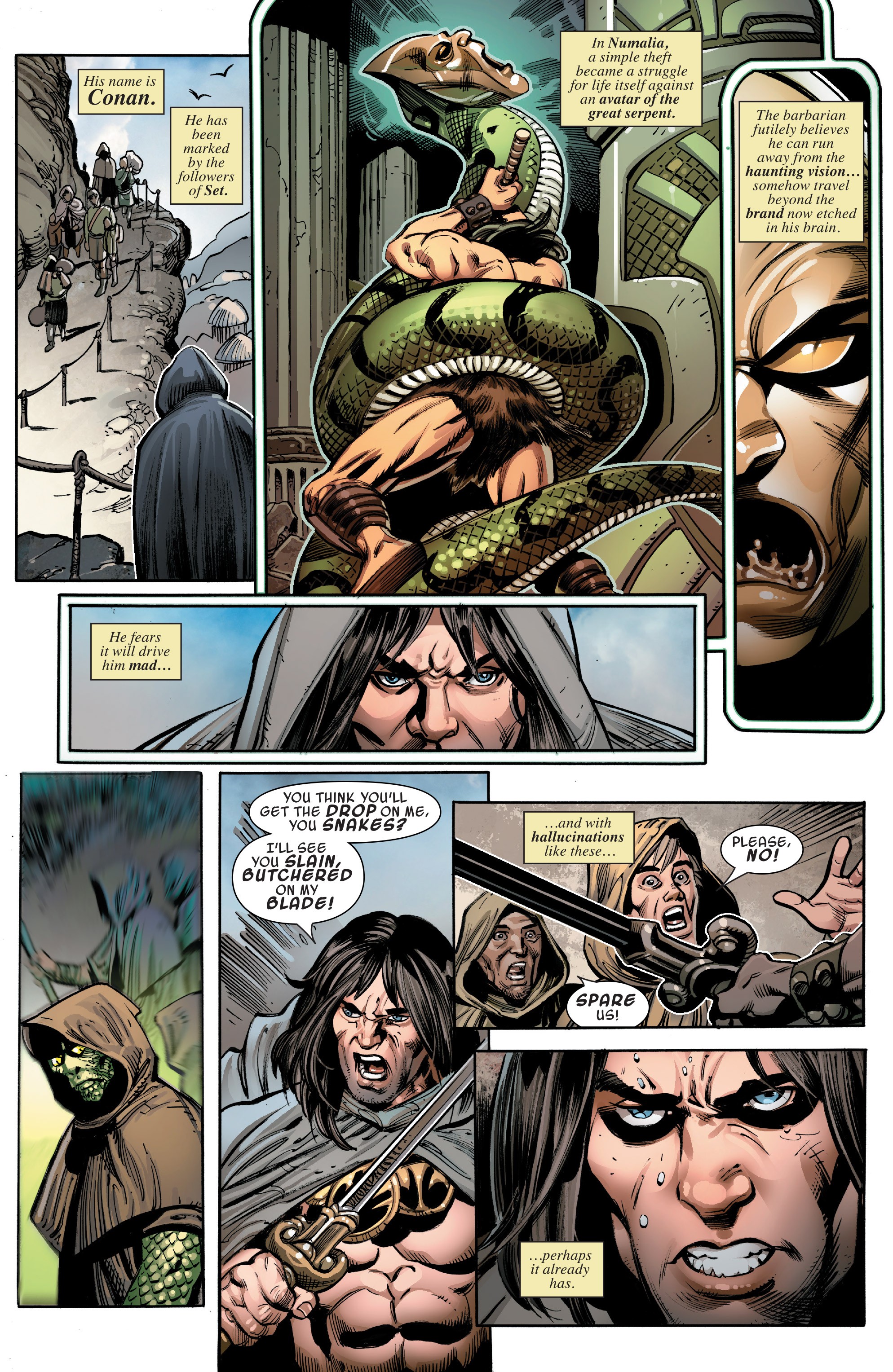 Conan: Serpent War (2019-) issue Director's Cut 1 - Page 17