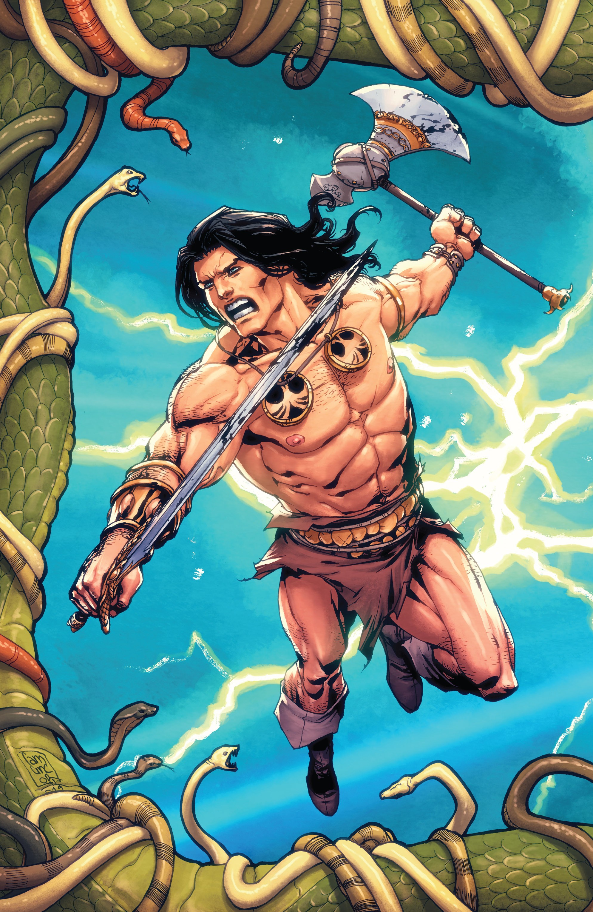 Conan: Serpent War (2019-) issue Director's Cut 1 - Page 36