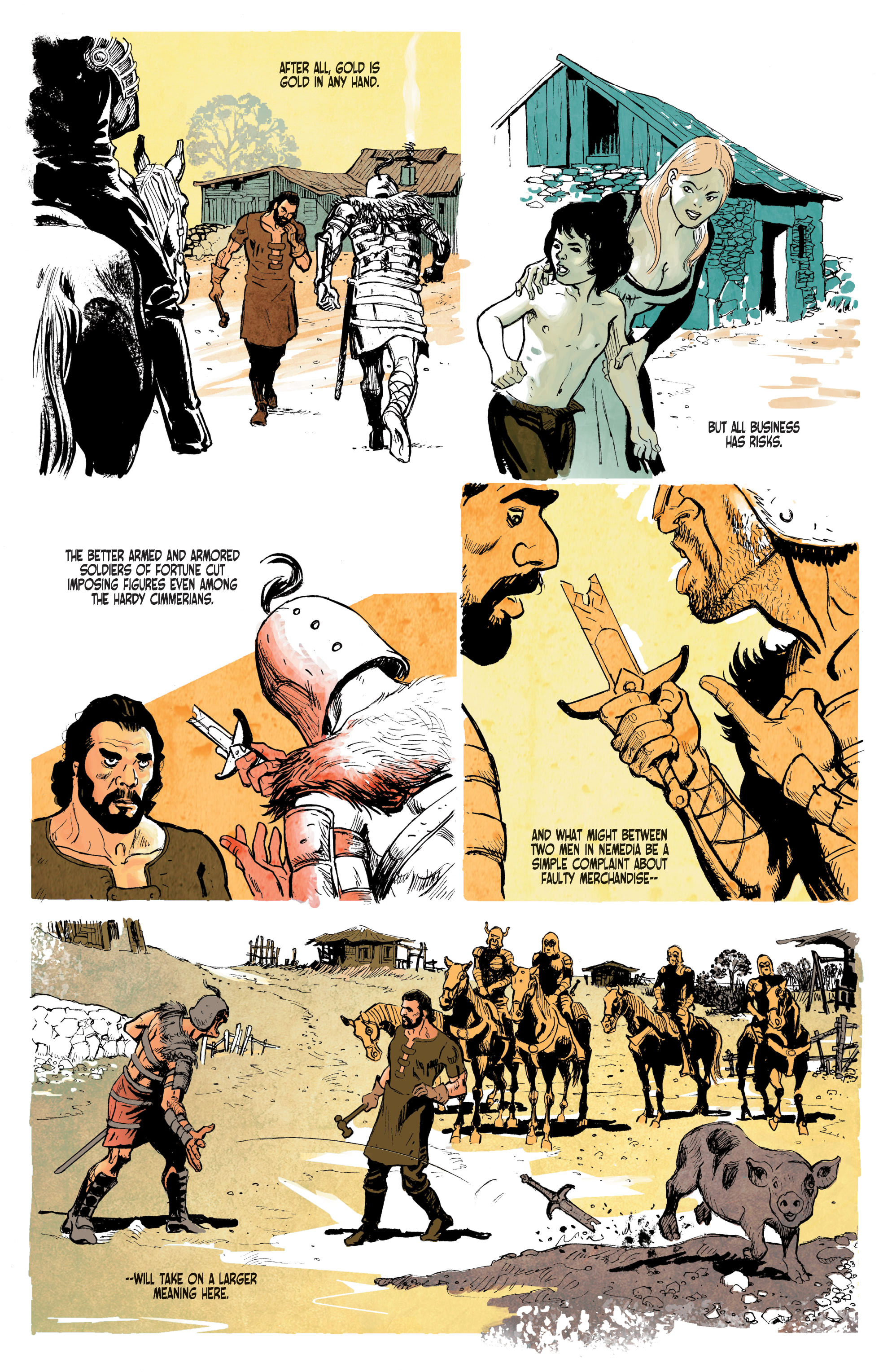 Conan: The People of the Black Circle and Other Stories (2022) issue TPB - Page 160