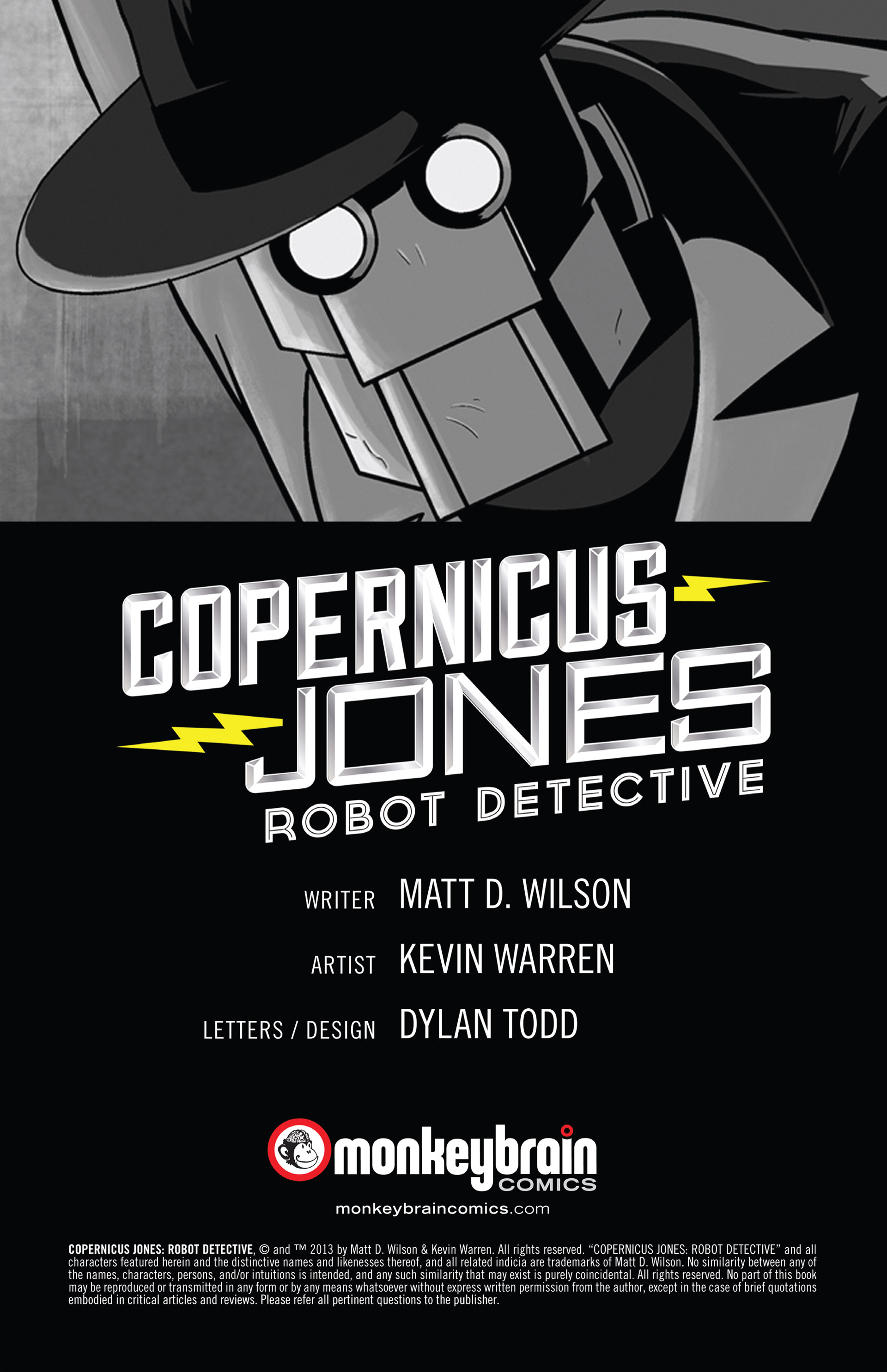 Copernicus Jones: Robot Detective (2014-): Chapter 1 - Page 2