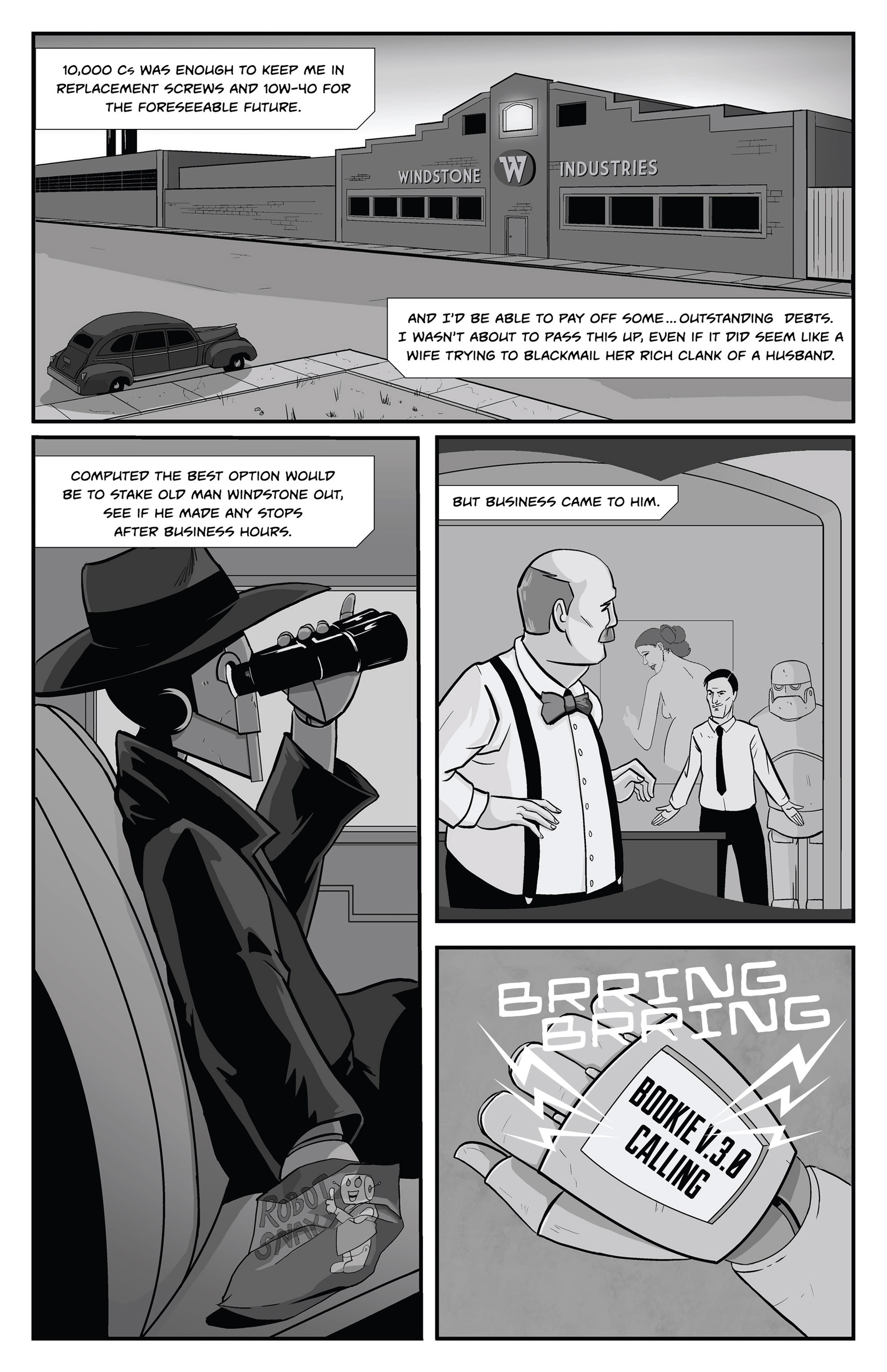 Copernicus Jones: Robot Detective (2014-) issue 1 - Page 5