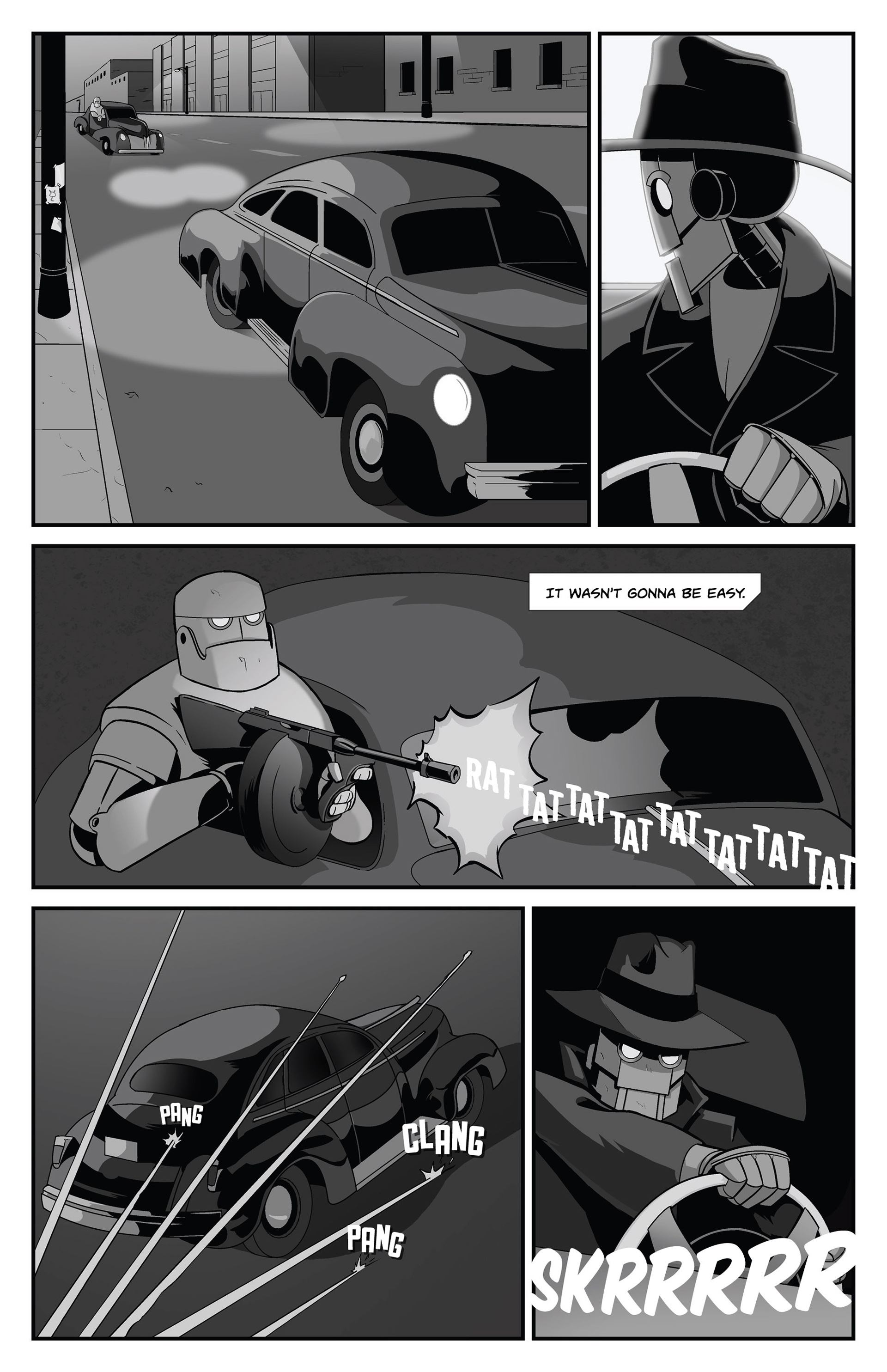 Copernicus Jones: Robot Detective (2014-) issue 1 - Page 9