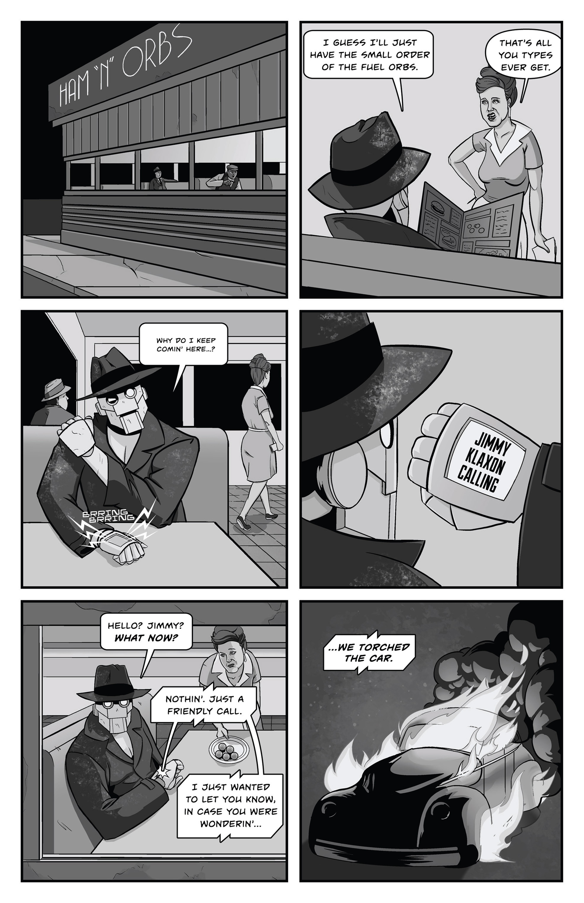 Copernicus Jones: Robot Detective (2014-) issue 1 - Page 12