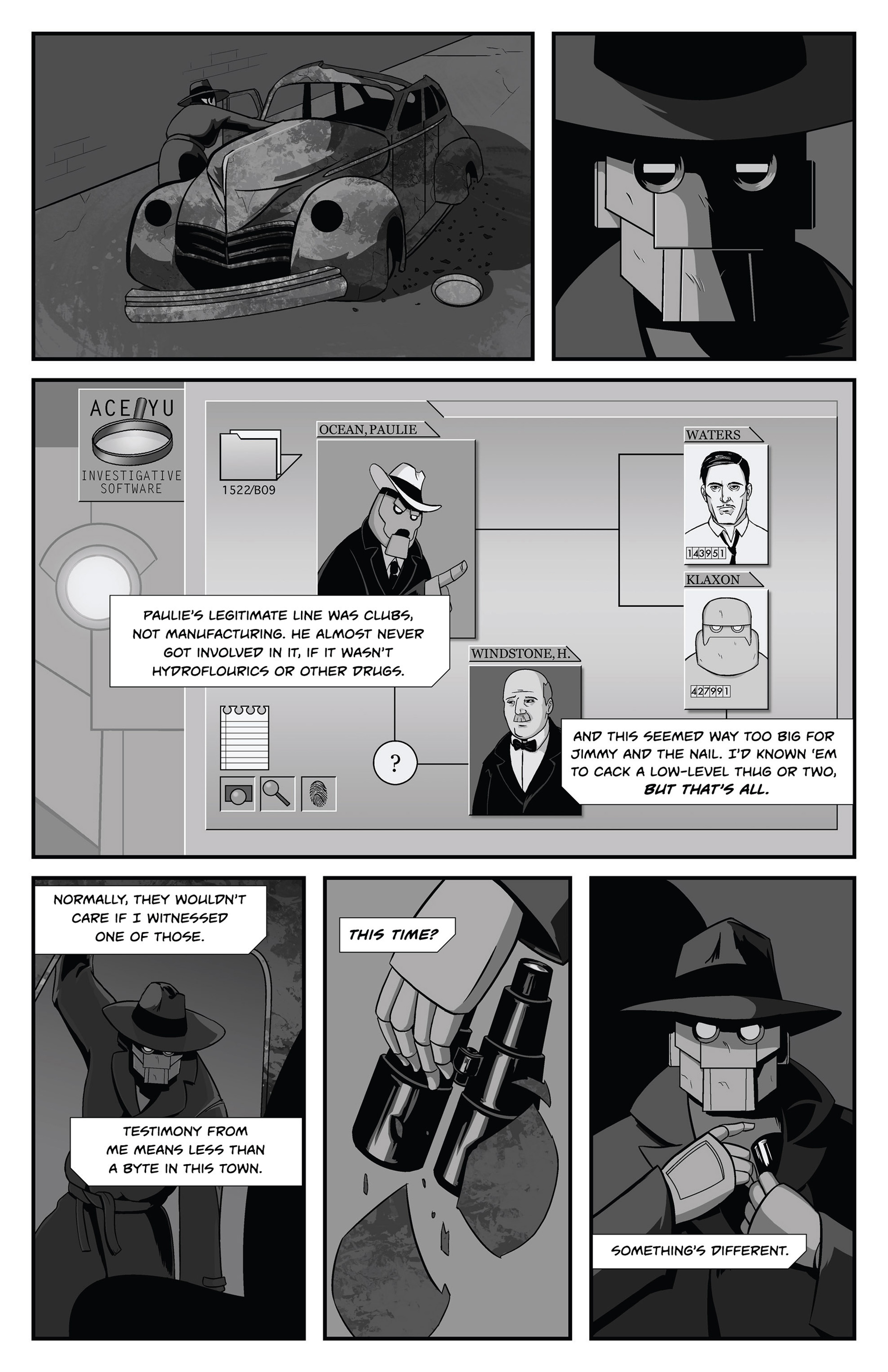 Copernicus Jones: Robot Detective (2014-) issue 1 - Page 13