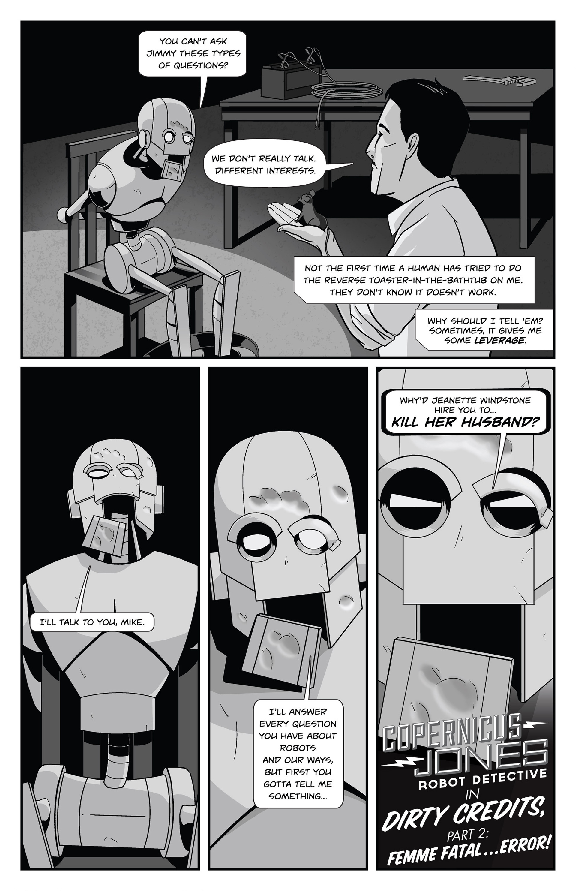 Copernicus Jones: Robot Detective (2014-) issue 2 - Page 5