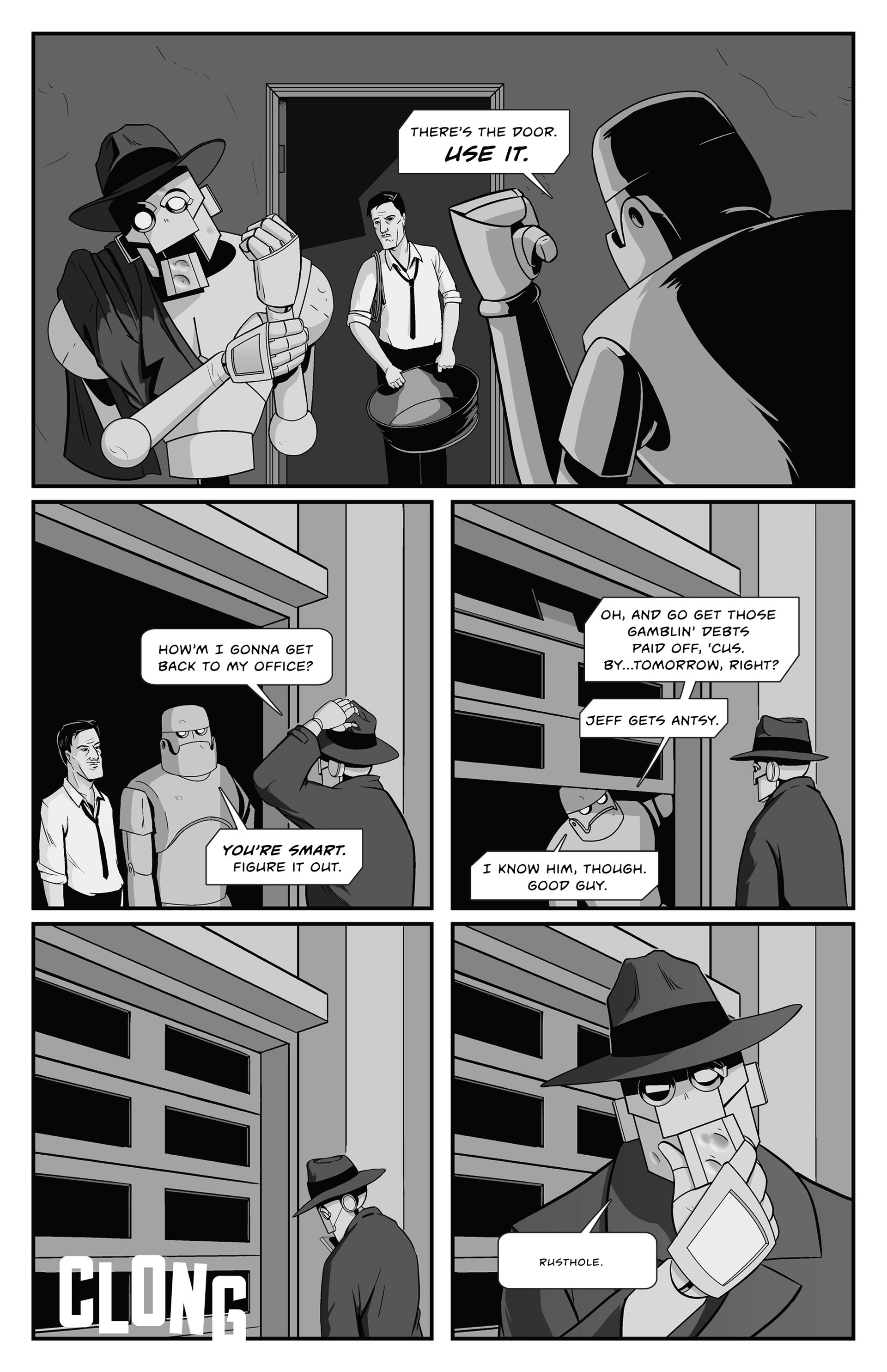 Copernicus Jones: Robot Detective (2014-) issue 2 - Page 8