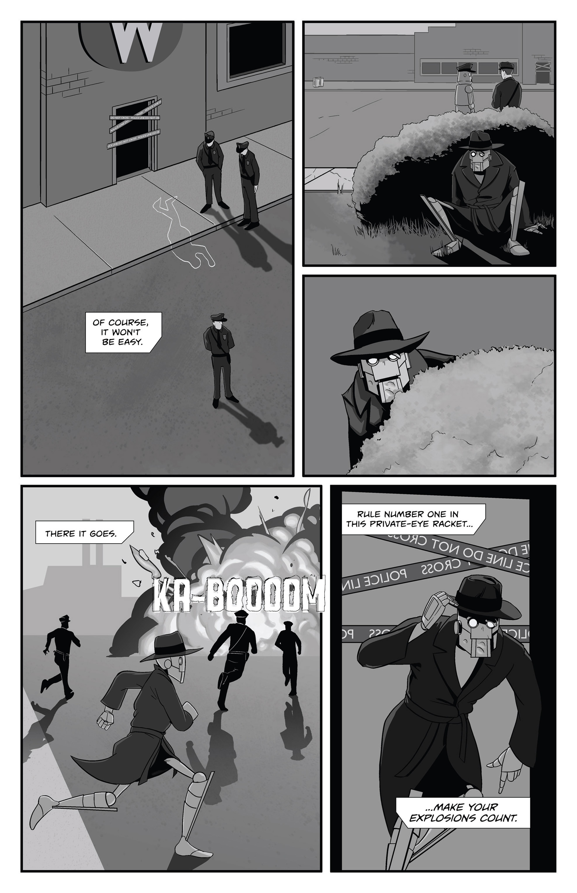 Copernicus Jones: Robot Detective (2014-) issue 2 - Page 10