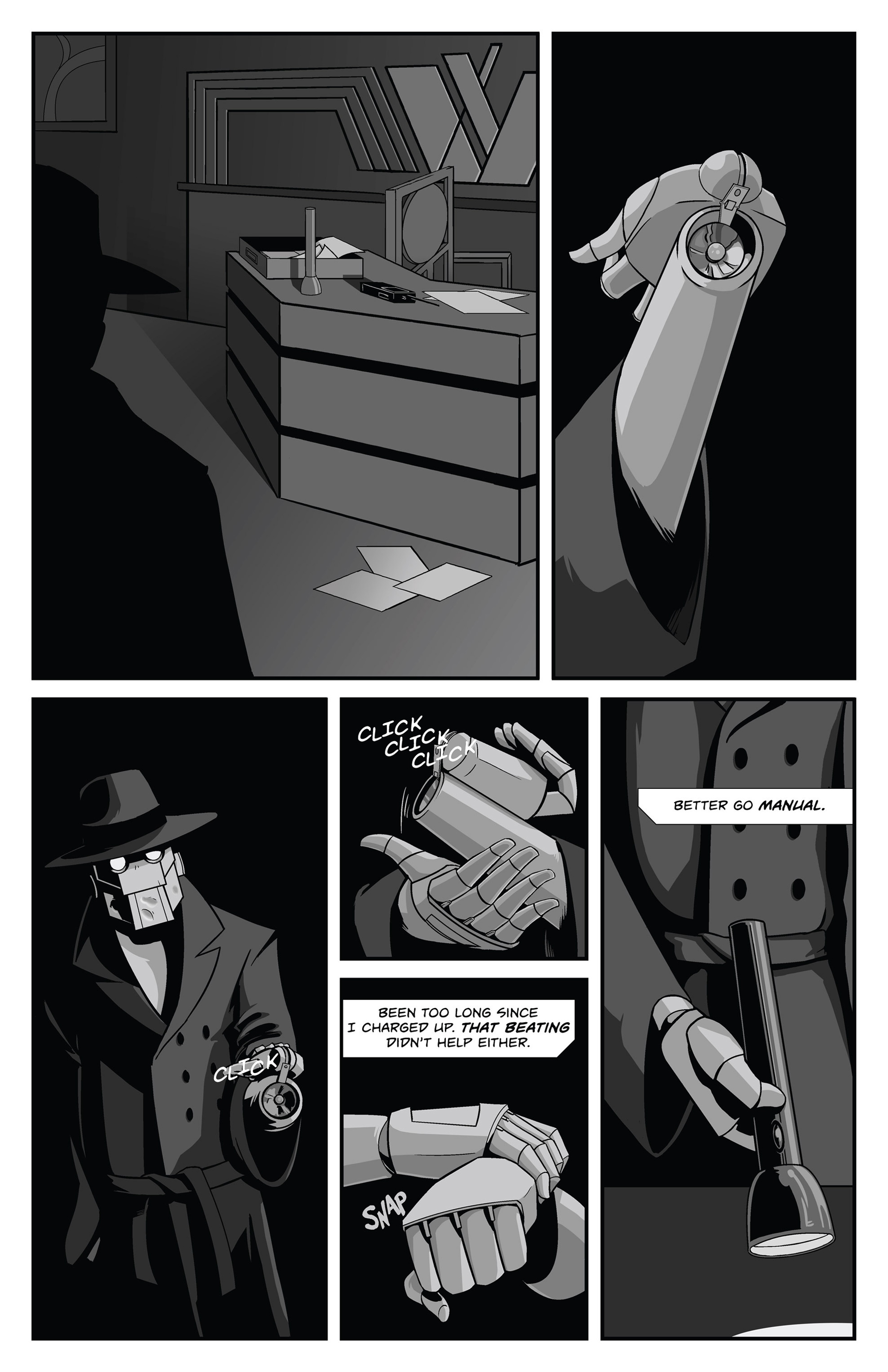 Copernicus Jones: Robot Detective (2014-) issue 2 - Page 11