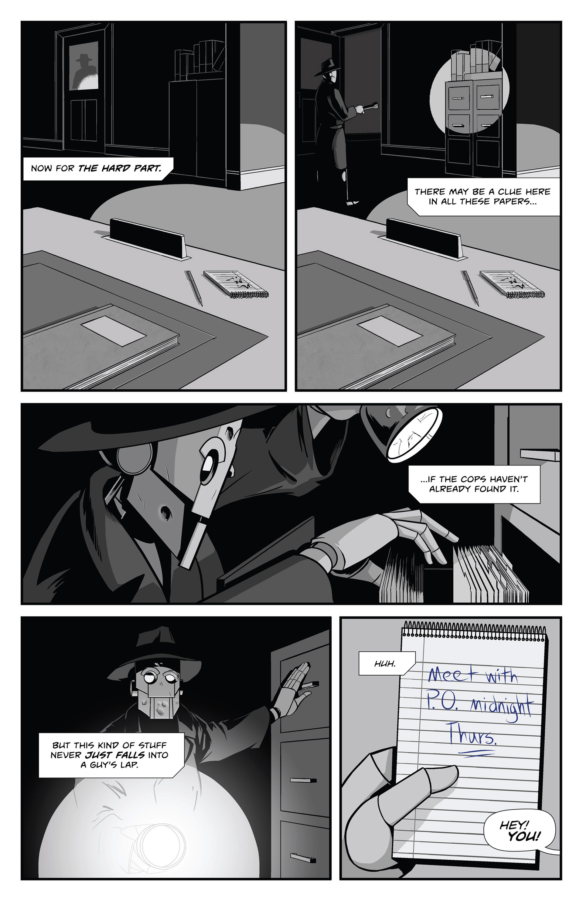 Copernicus Jones: Robot Detective (2014-) issue 2 - Page 12