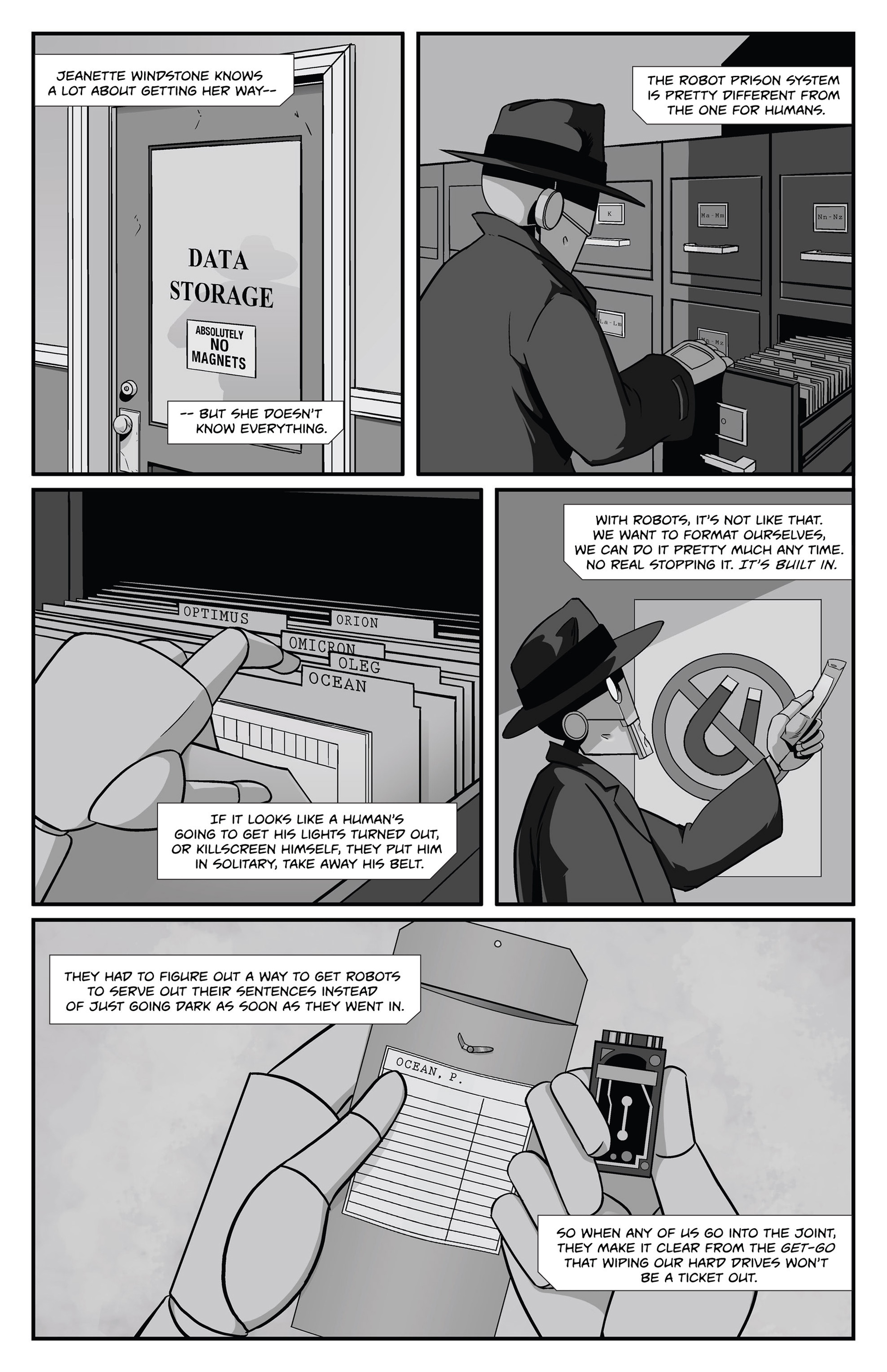 Copernicus Jones: Robot Detective (2014-) issue 3 - Page 5