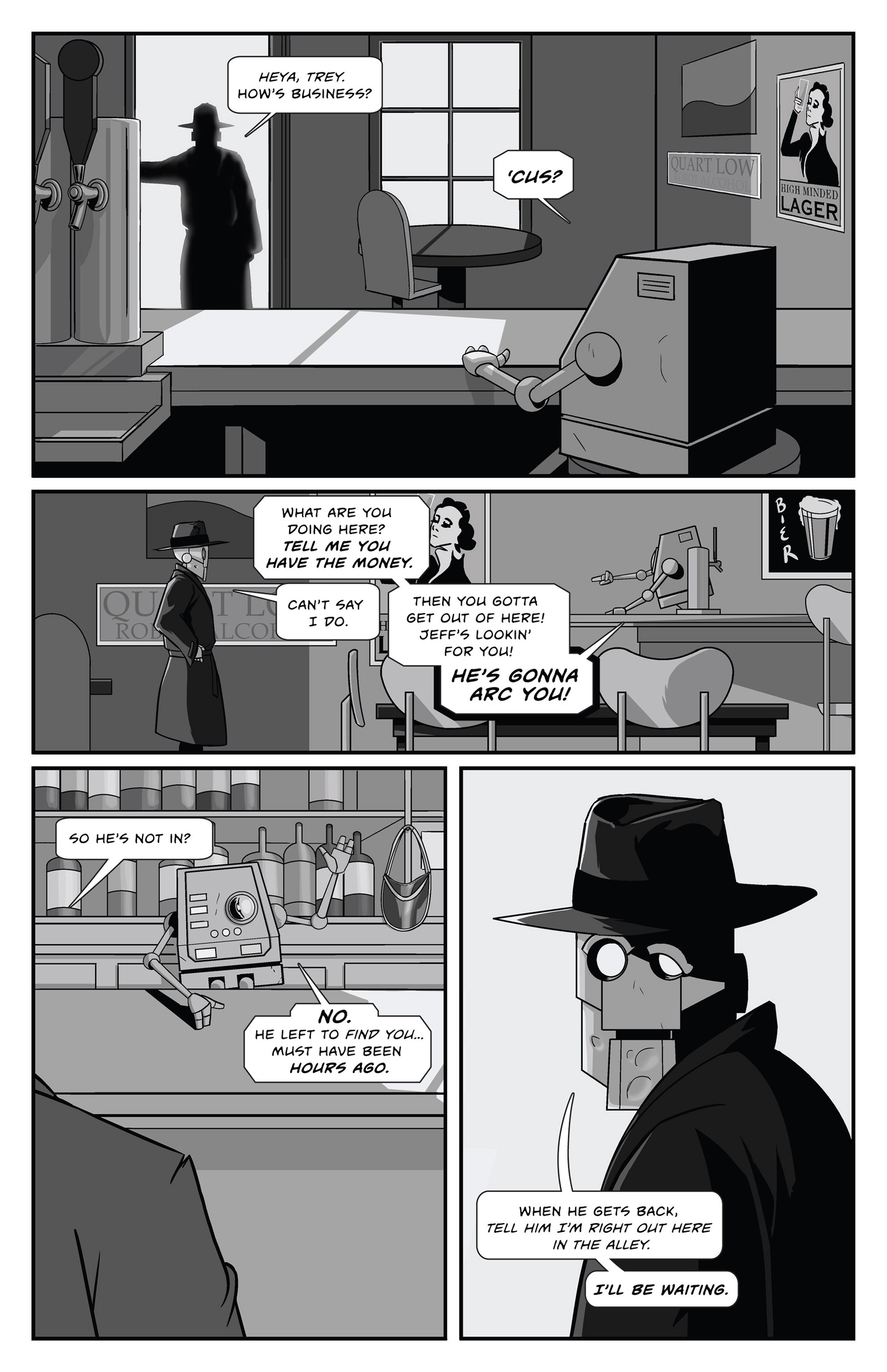 Copernicus Jones: Robot Detective (2014-) issue 3 - Page 8