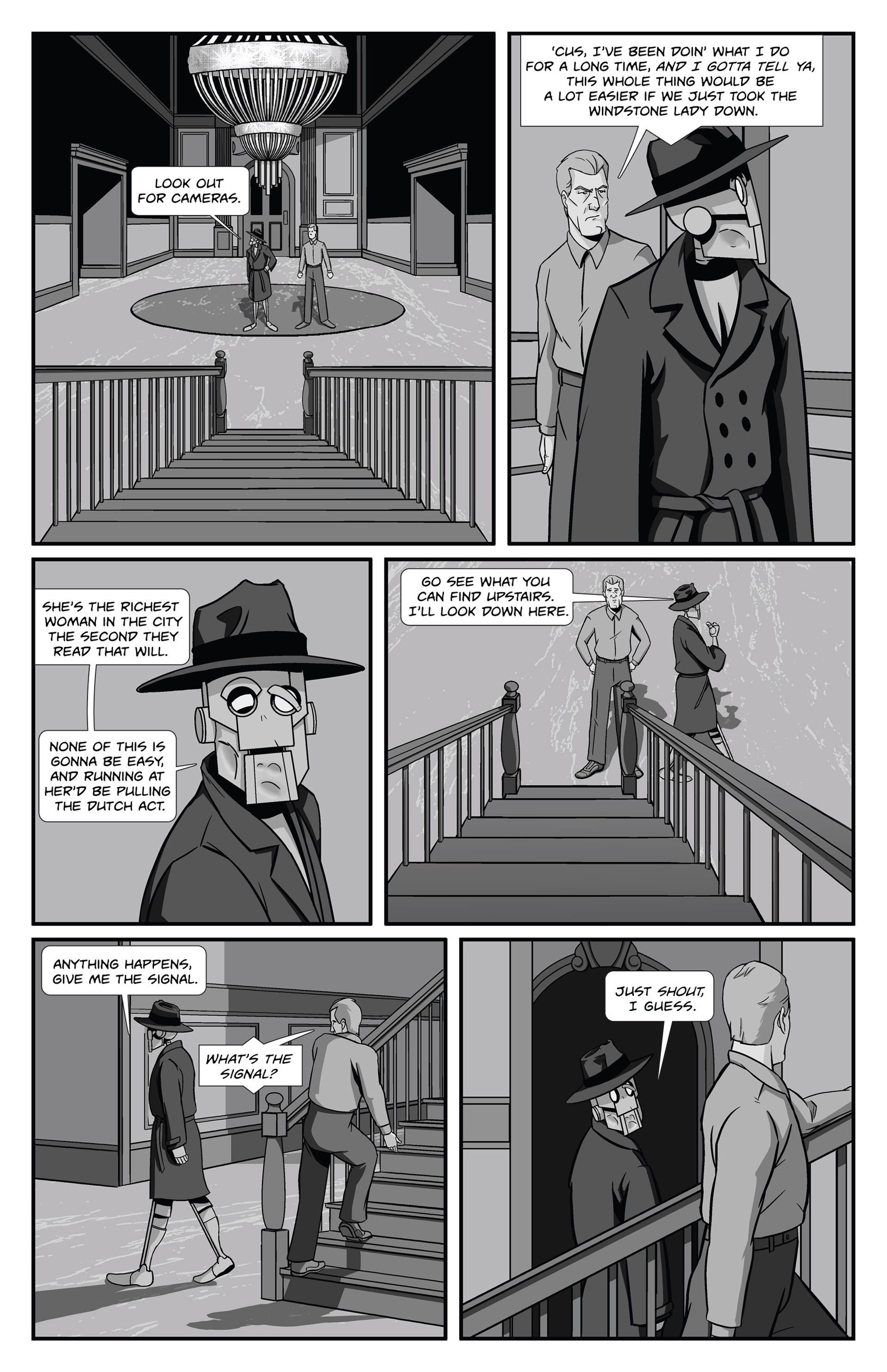 Copernicus Jones: Robot Detective (2014-) issue 4 - Page 11