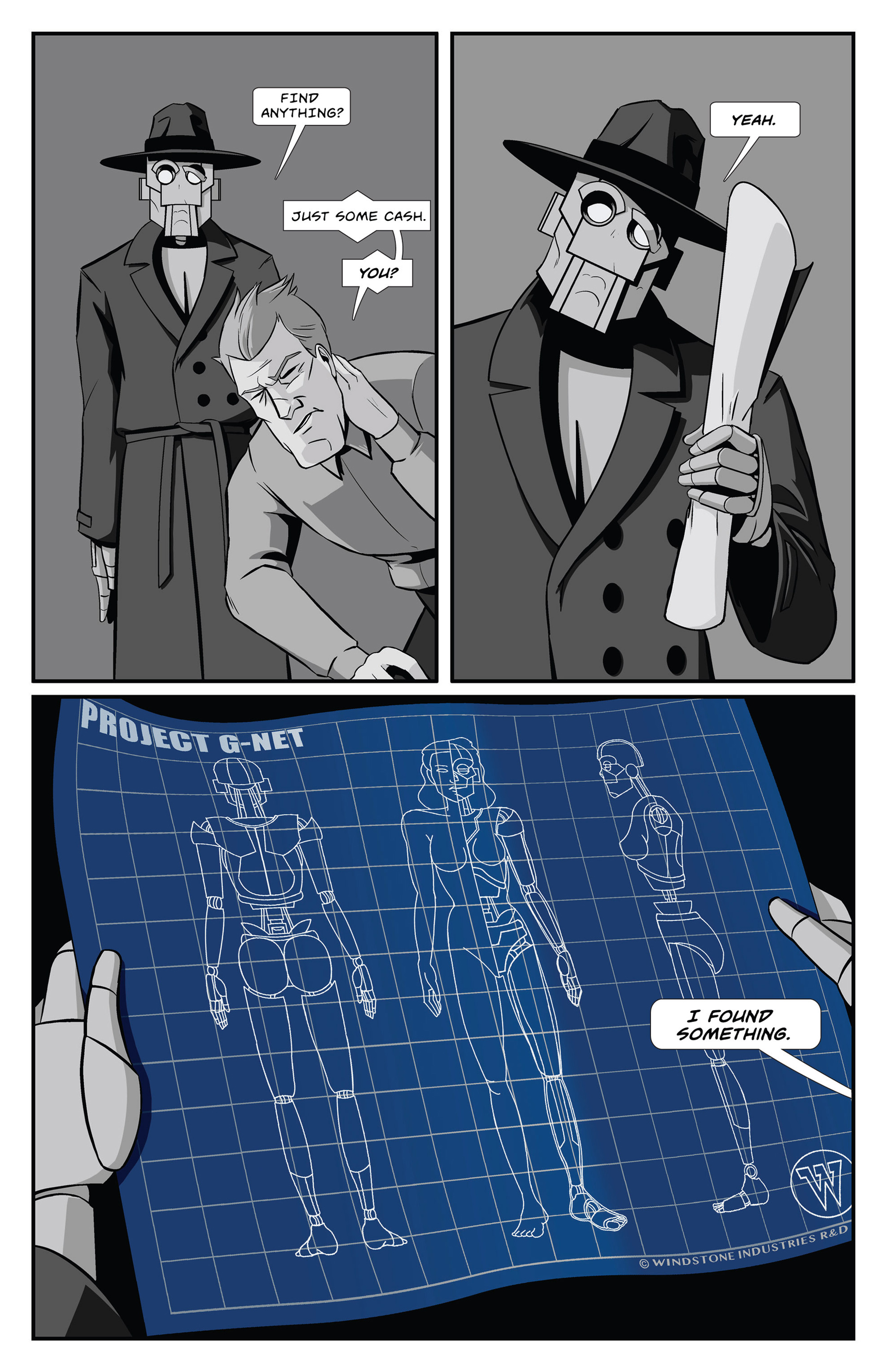 Copernicus Jones: Robot Detective (2014-) issue 4 - Page 17