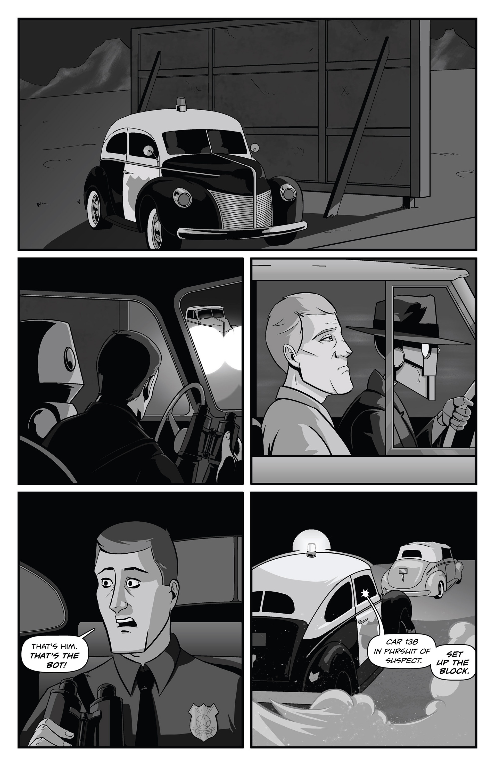 Copernicus Jones: Robot Detective (2014-) issue 5 - Page 4