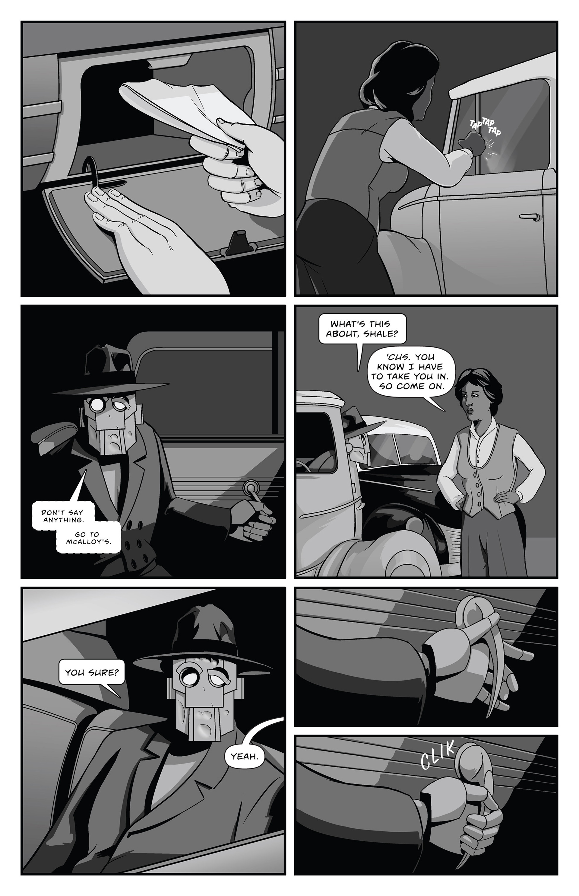 Copernicus Jones: Robot Detective (2014-) issue 5 - Page 7