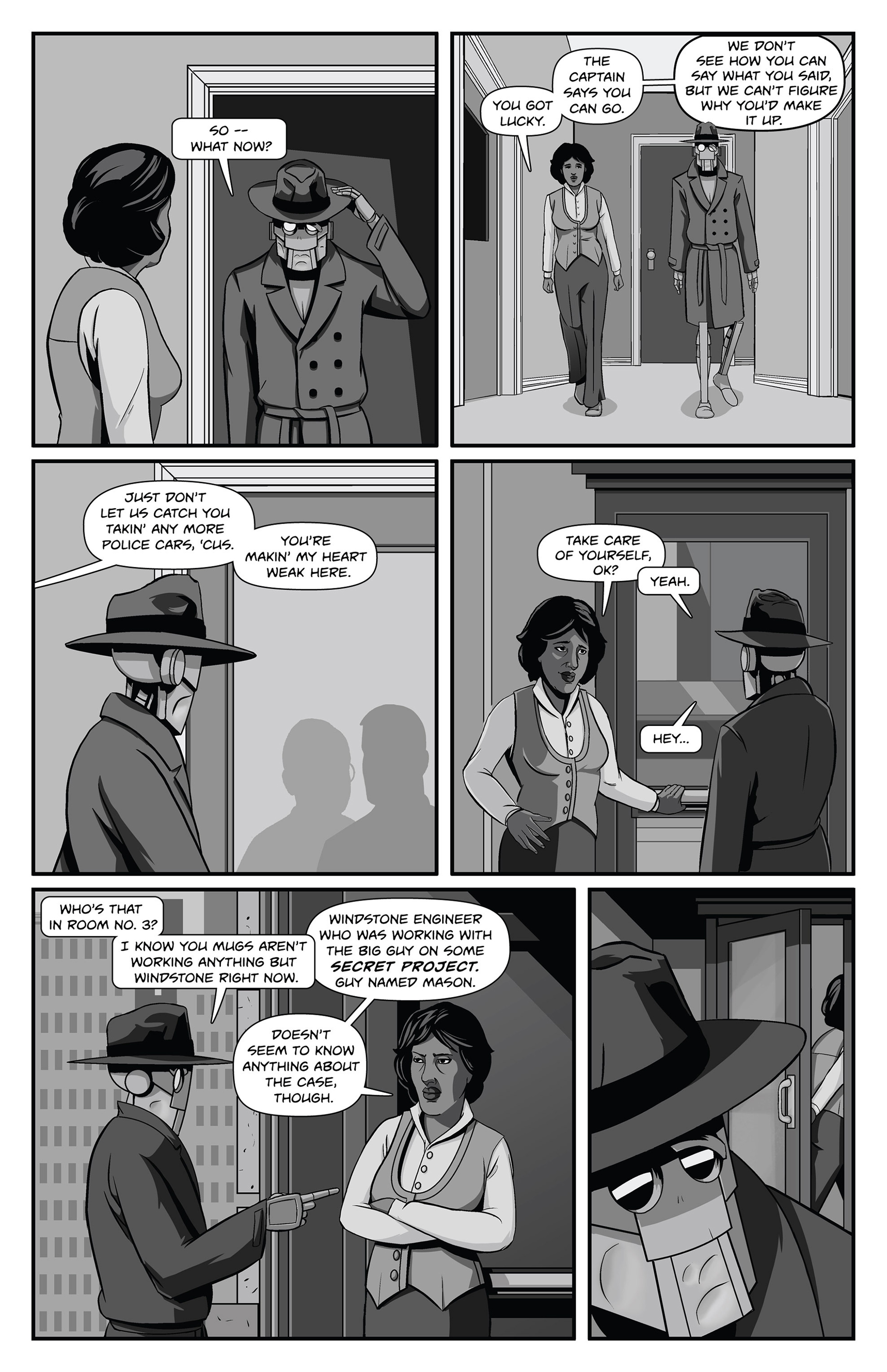 Copernicus Jones: Robot Detective (2014-) issue 5 - Page 12