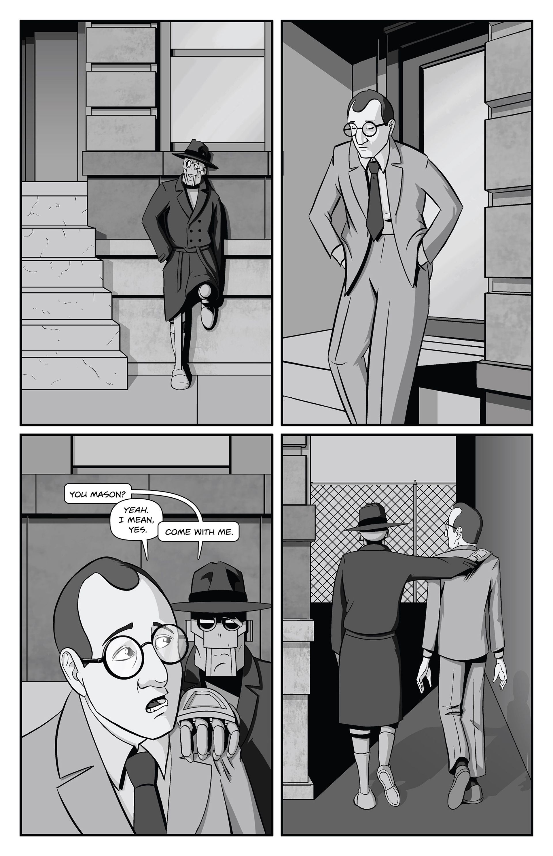 Copernicus Jones: Robot Detective (2014-) issue 5 - Page 13