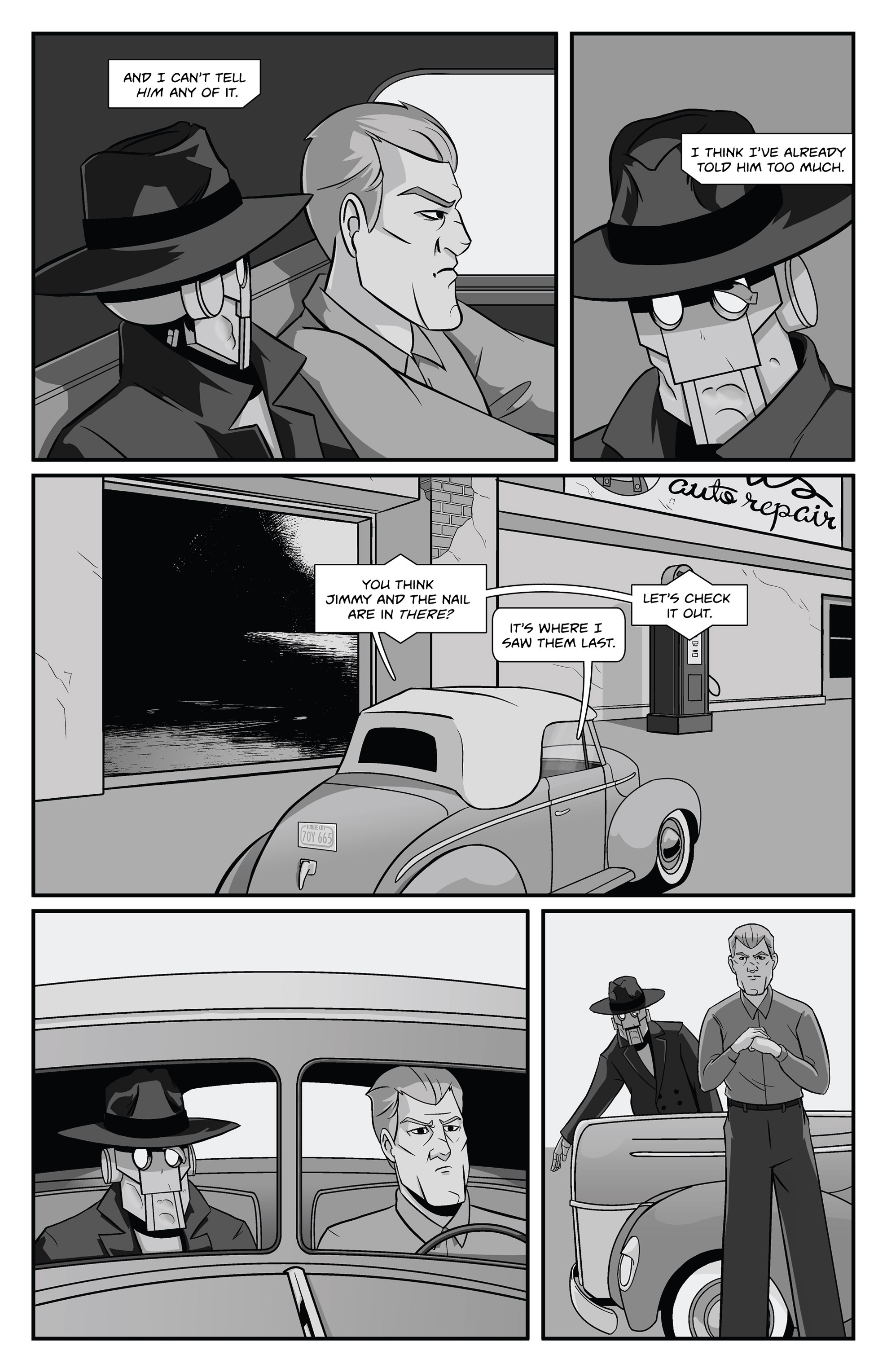 Copernicus Jones: Robot Detective (2014-) issue 6 - Page 12