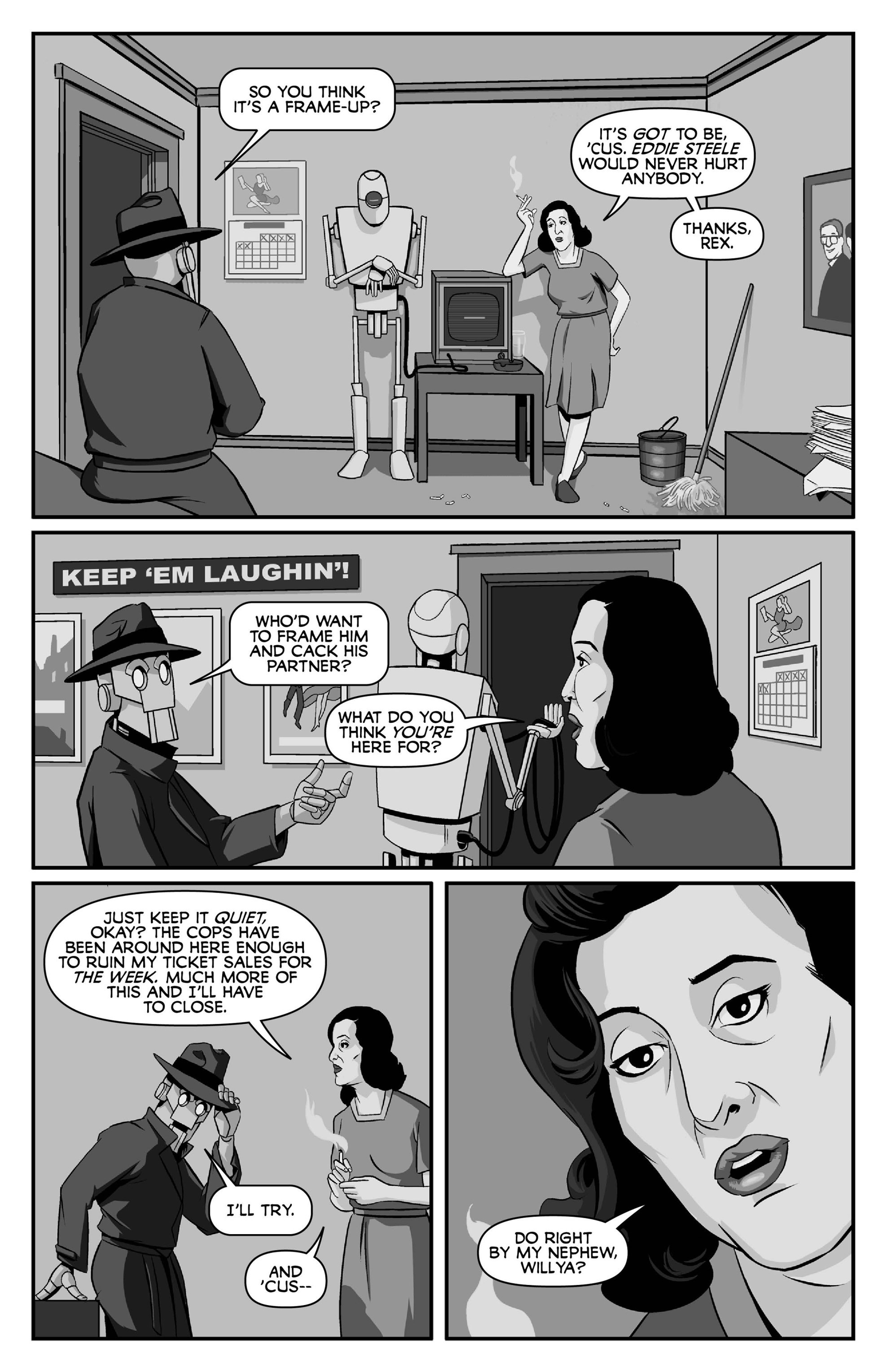 Copernicus Jones: Robot Detective (2014-) issue 7 - Page 4