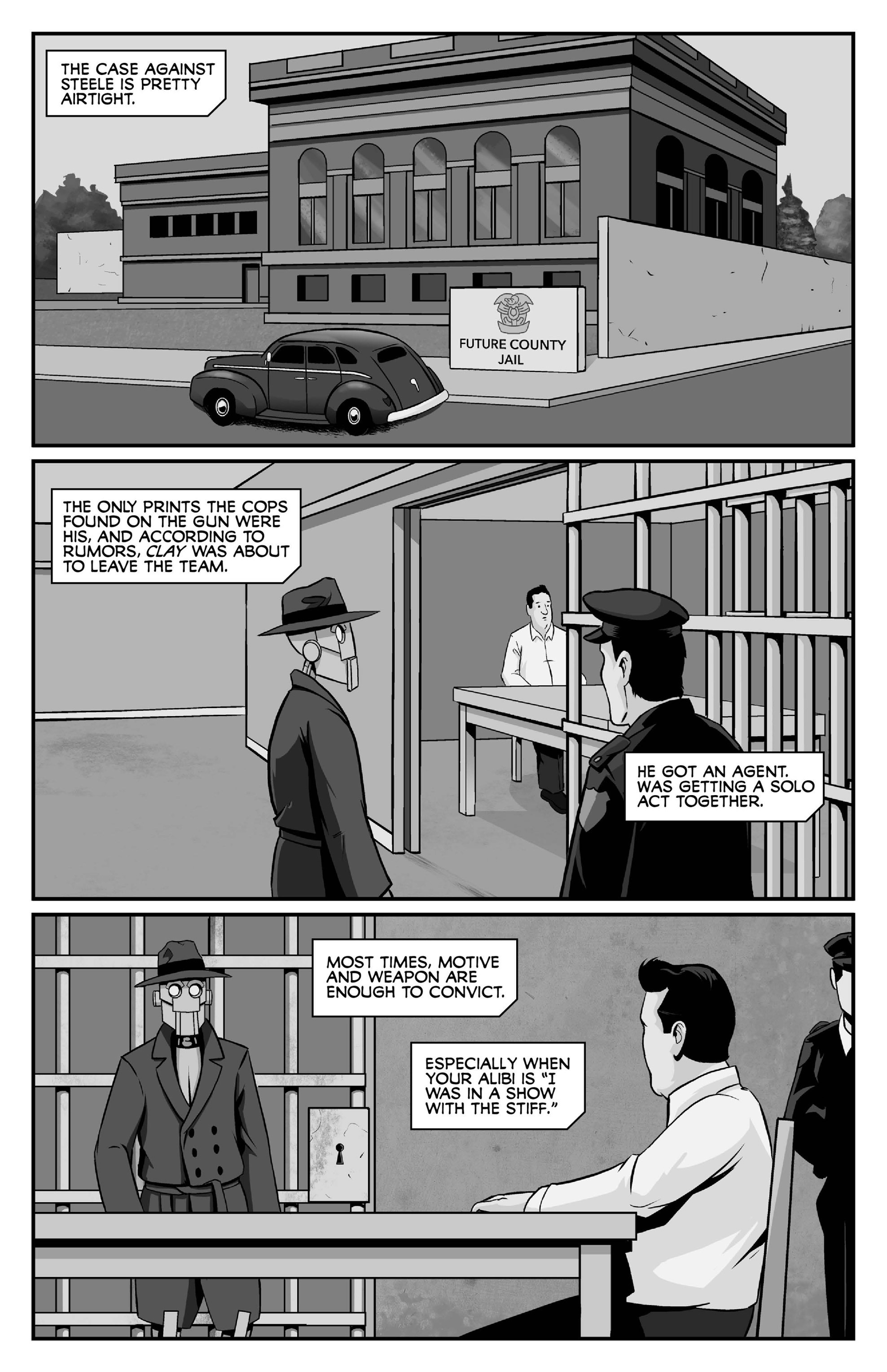 Copernicus Jones: Robot Detective (2014-) issue 7 - Page 5