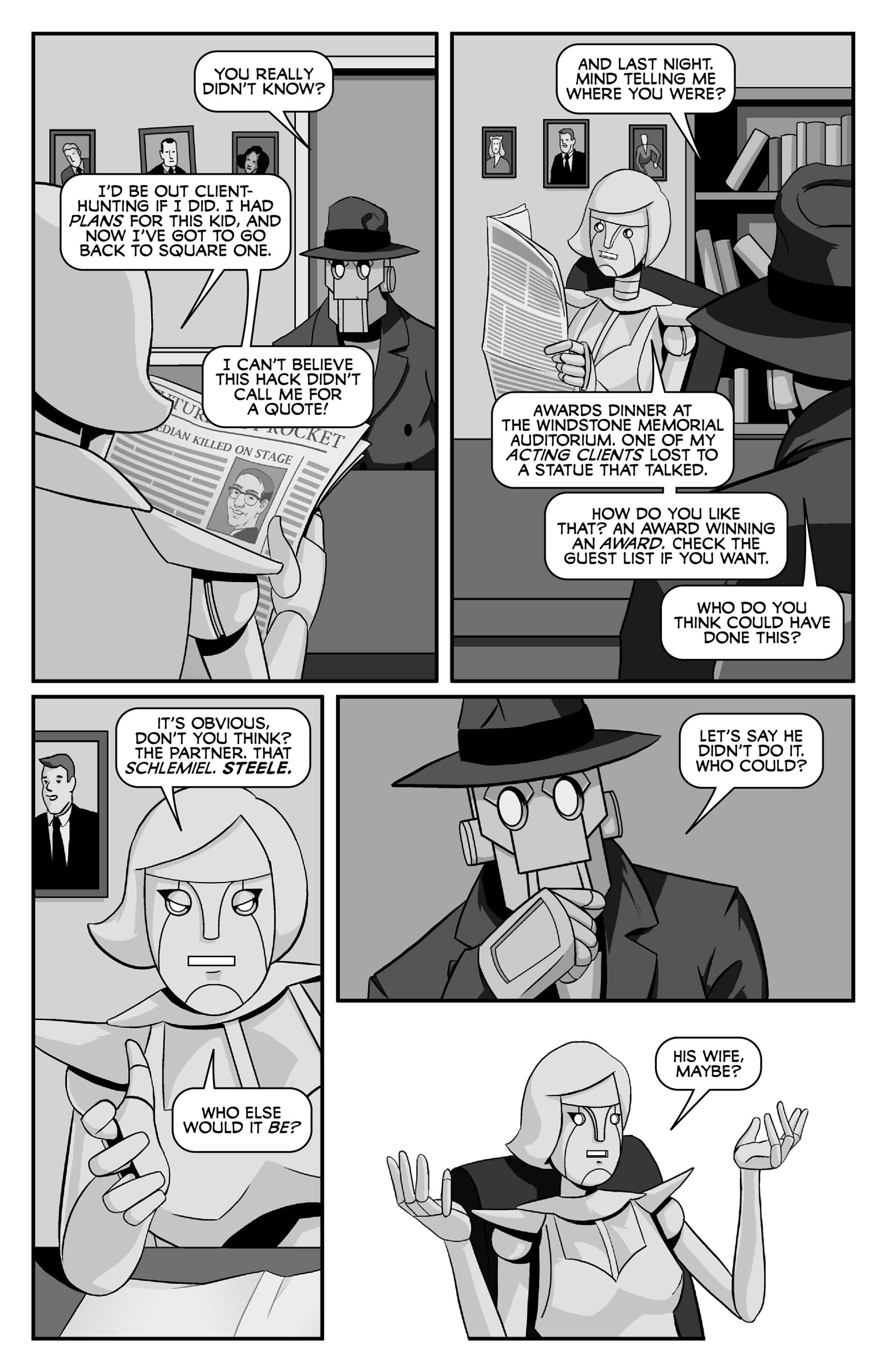 Copernicus Jones: Robot Detective (2014-) issue 7 - Page 9