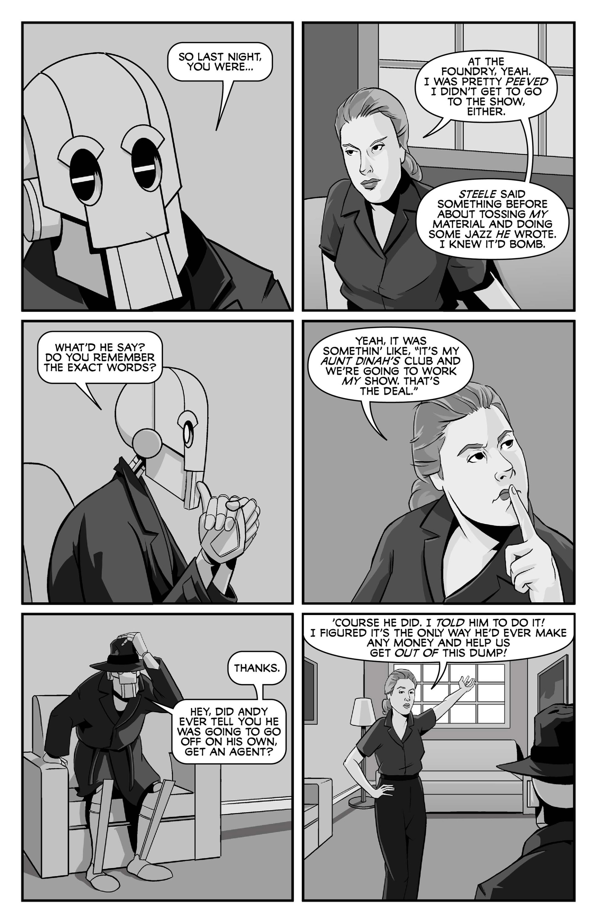 Copernicus Jones: Robot Detective (2014-) issue 7 - Page 12