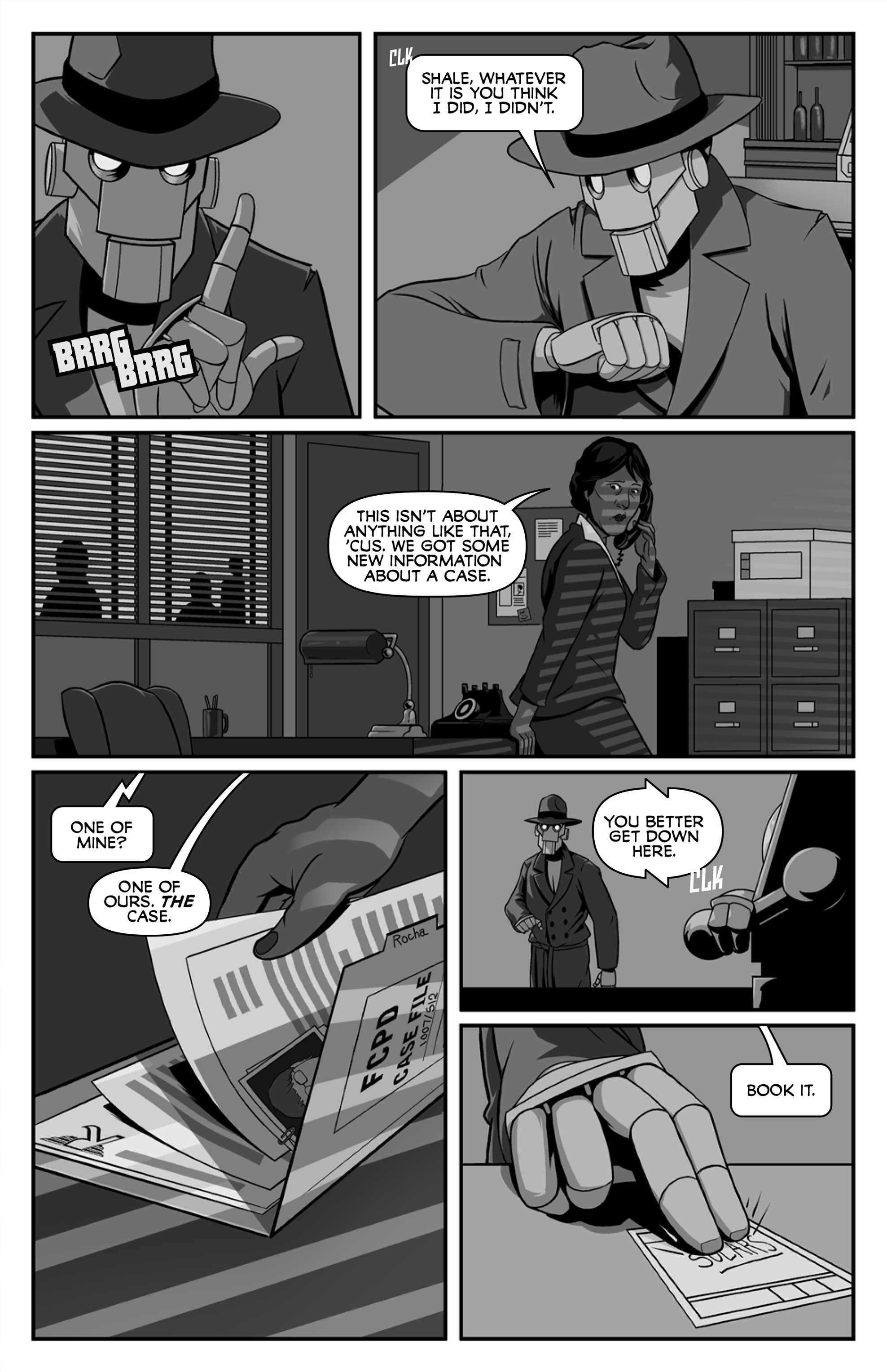 Copernicus Jones Robot Detective (2014) Chapter 8 Page 1
